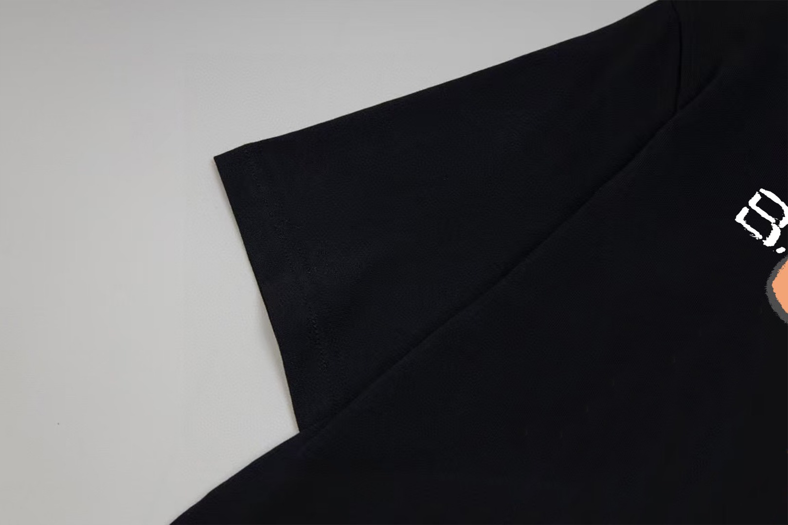 Balenciaga BALENCIAGA/巴黎世家《 双B破损logo字母》 印花双纱纯棉短袖