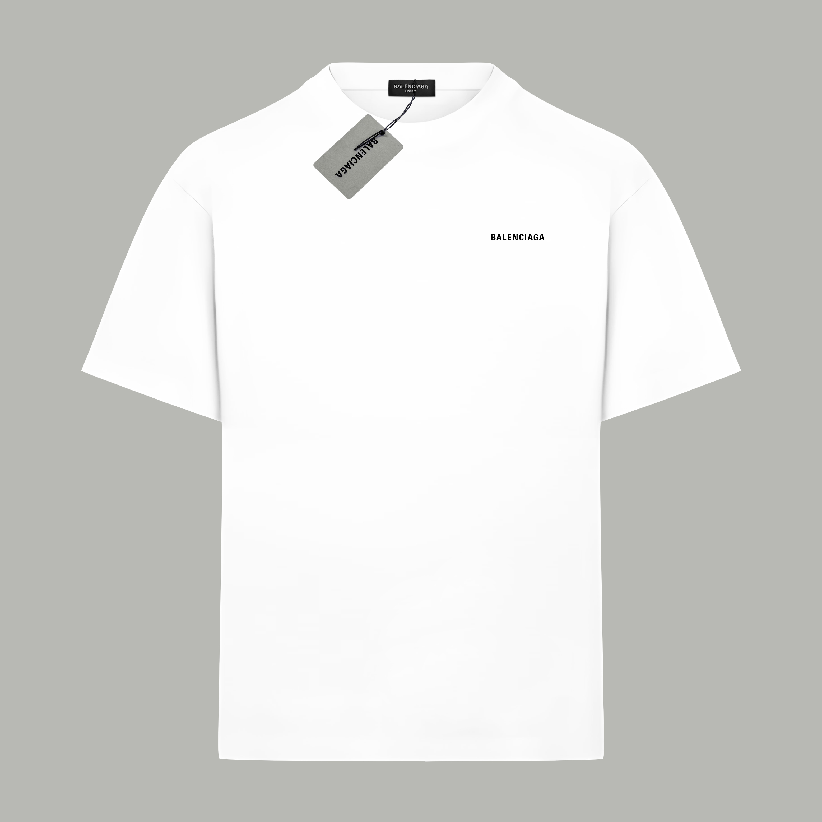 Balenciaga BALENCIAGA/巴黎世家《 前后字母logo》 印花双纱纯棉短袖