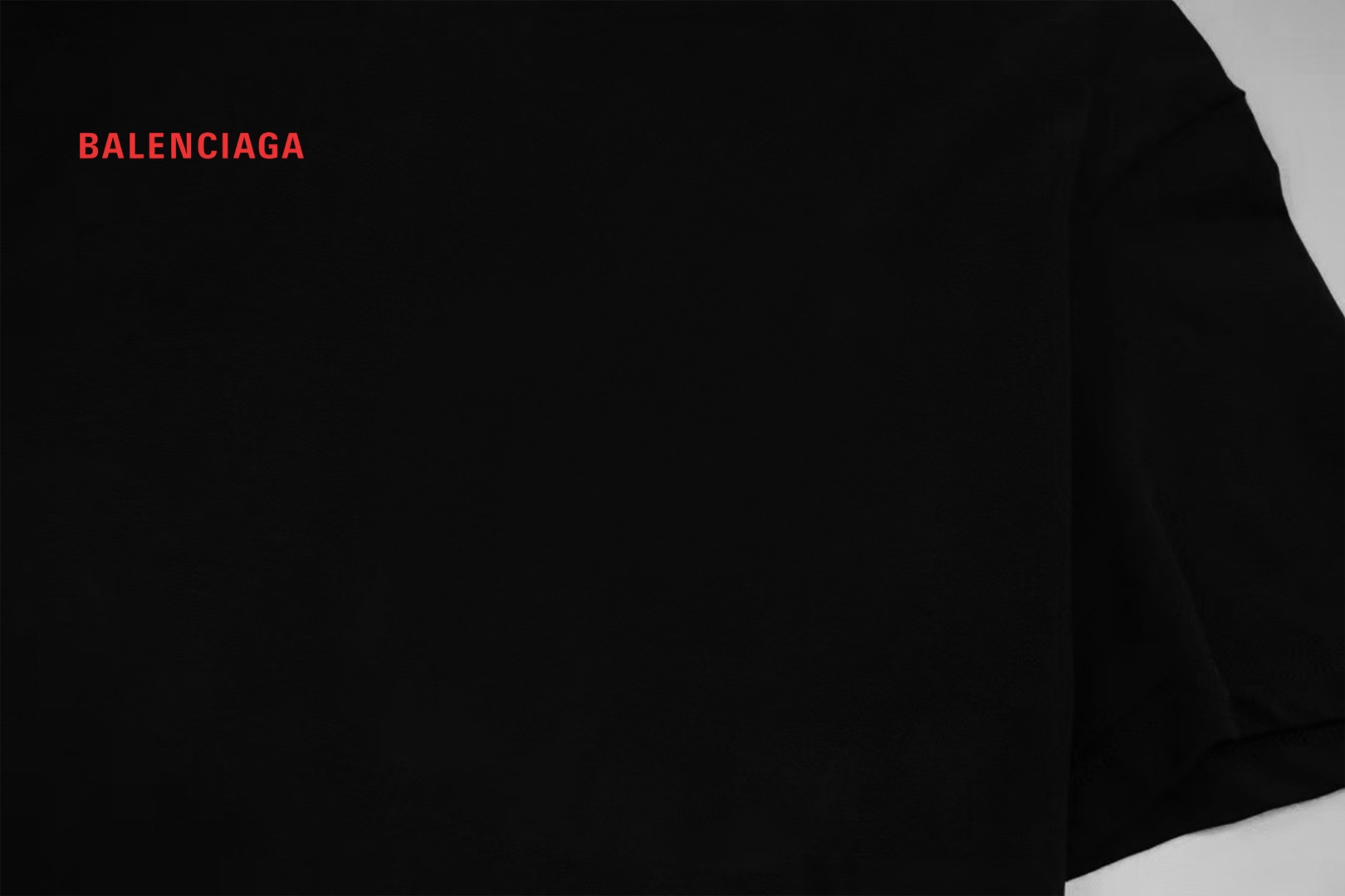 Balenciaga BALENCIAGA/巴黎世家《 前后logo字母》 印花双纱纯棉短袖