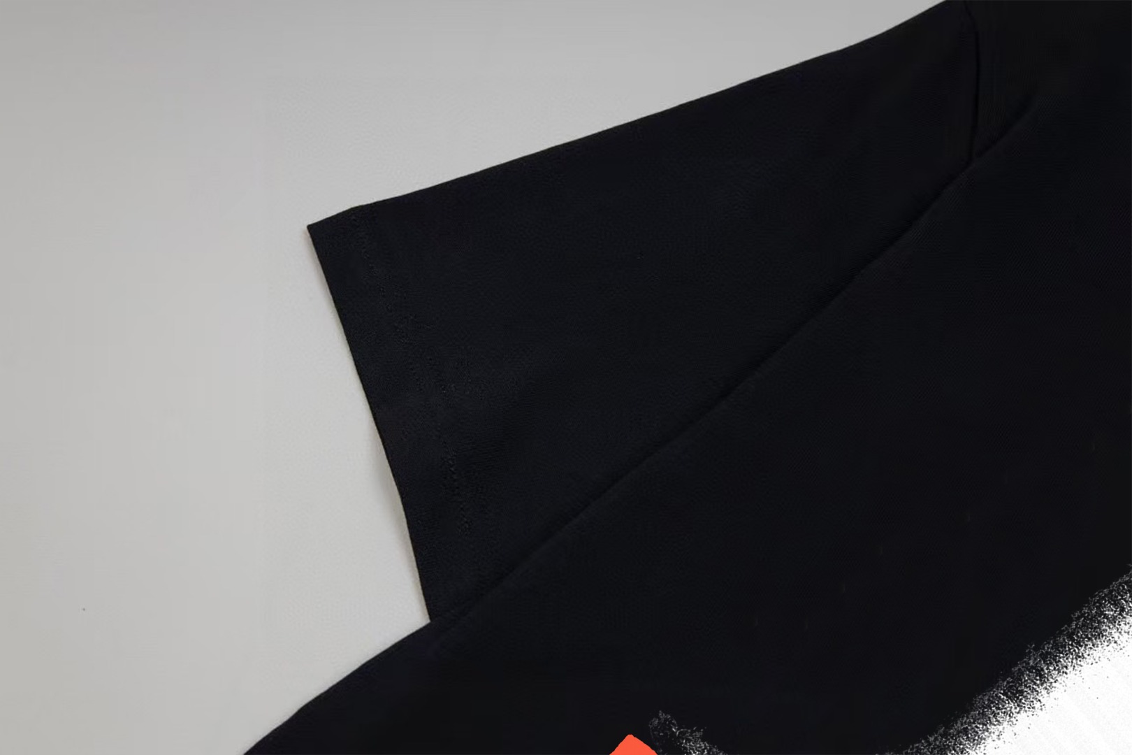 Balenciaga BALENCIAGA/巴黎世家《 限定秀款破损logo字母》 印花双纱纯棉短袖