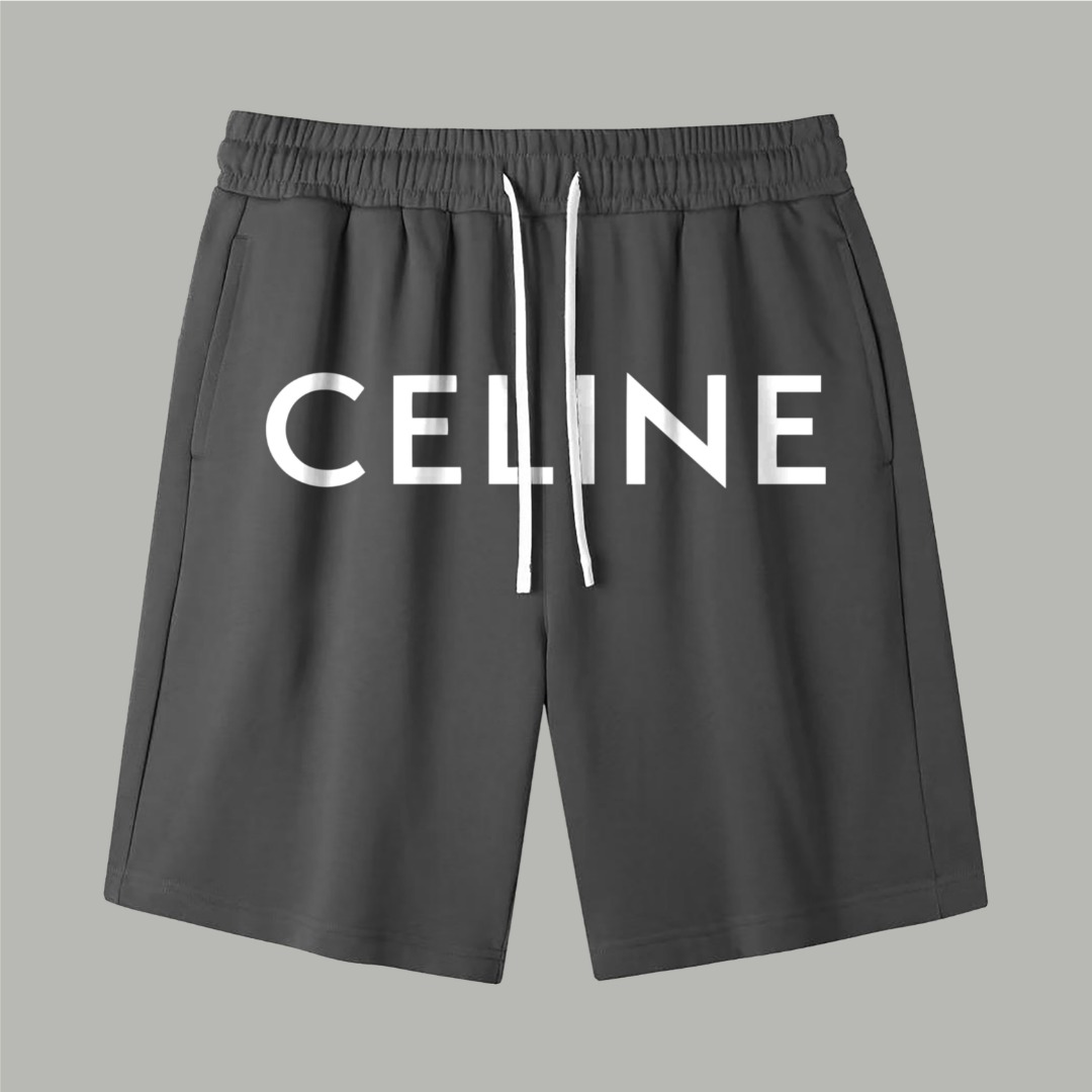 Celine Celine/ 赛琳《 字母logo》 毛圈短裤