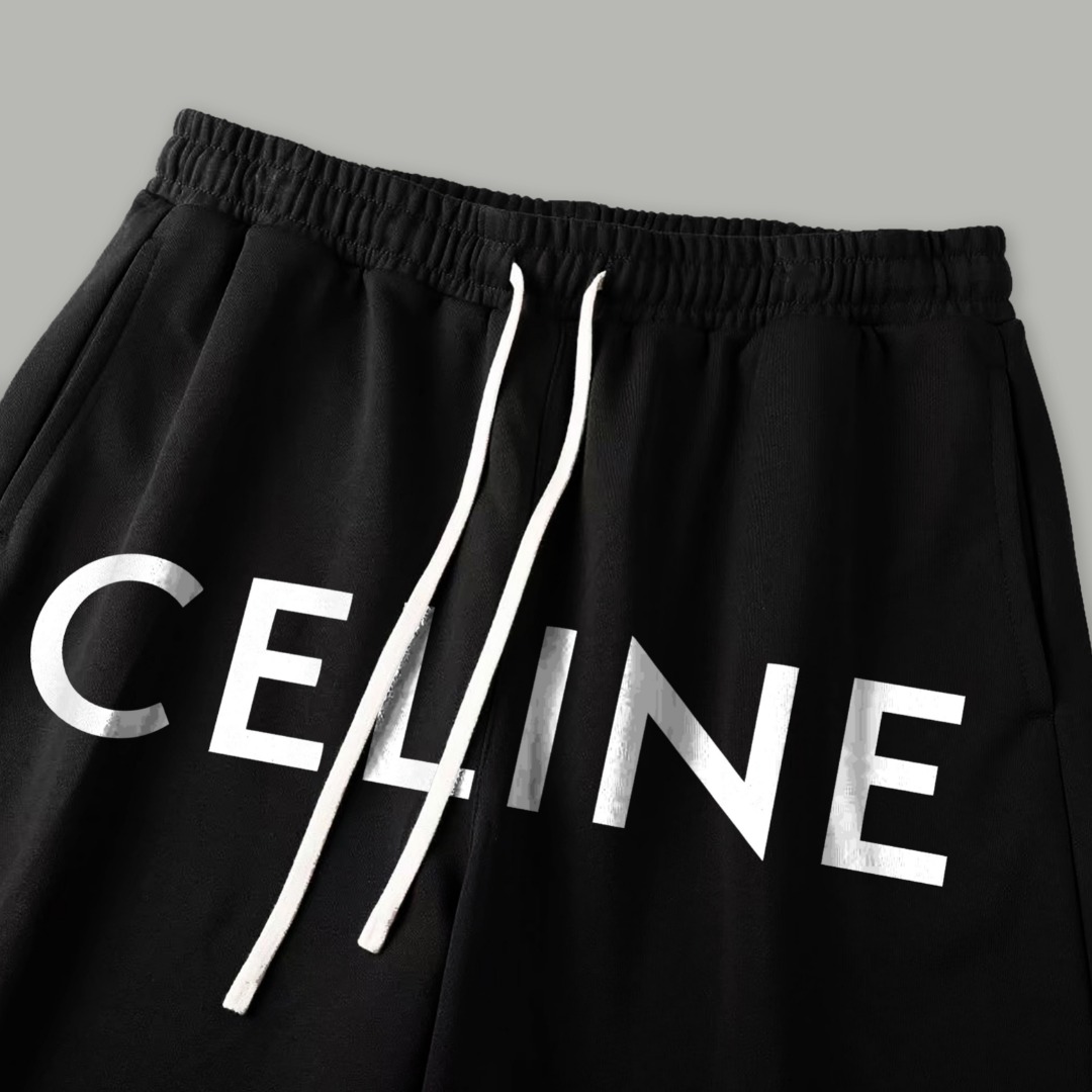 Celine Celine/ 赛琳《 字母logo》 毛圈短裤