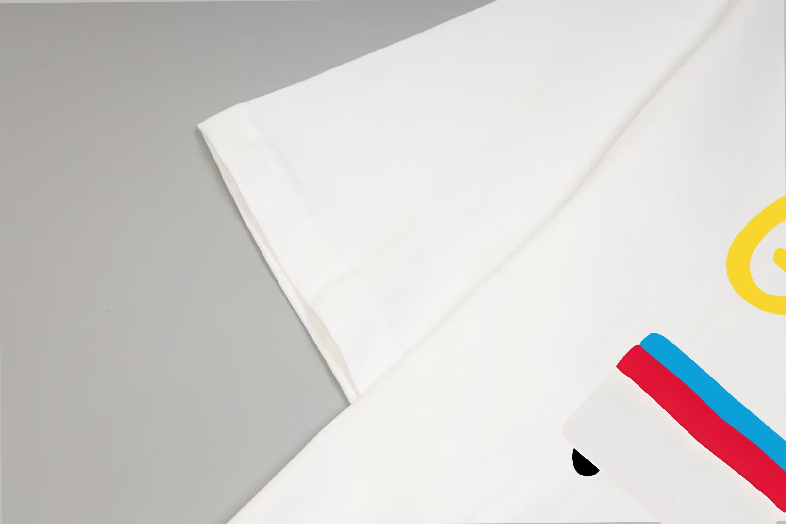 Gucci gucci/古驰《 卡通搞怪小熊logo字母》 印花双纱纯棉短袖
