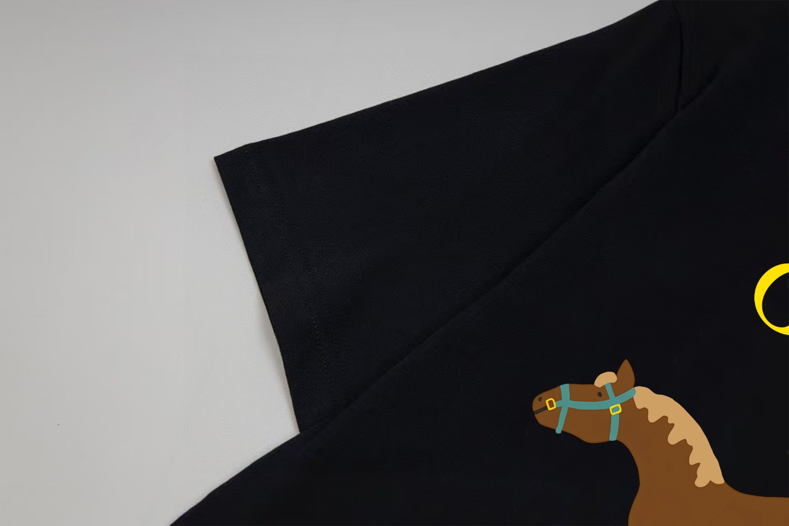 Gucci gucci/古驰《 马年限定星星小马logo》 印花双纱纯棉短袖