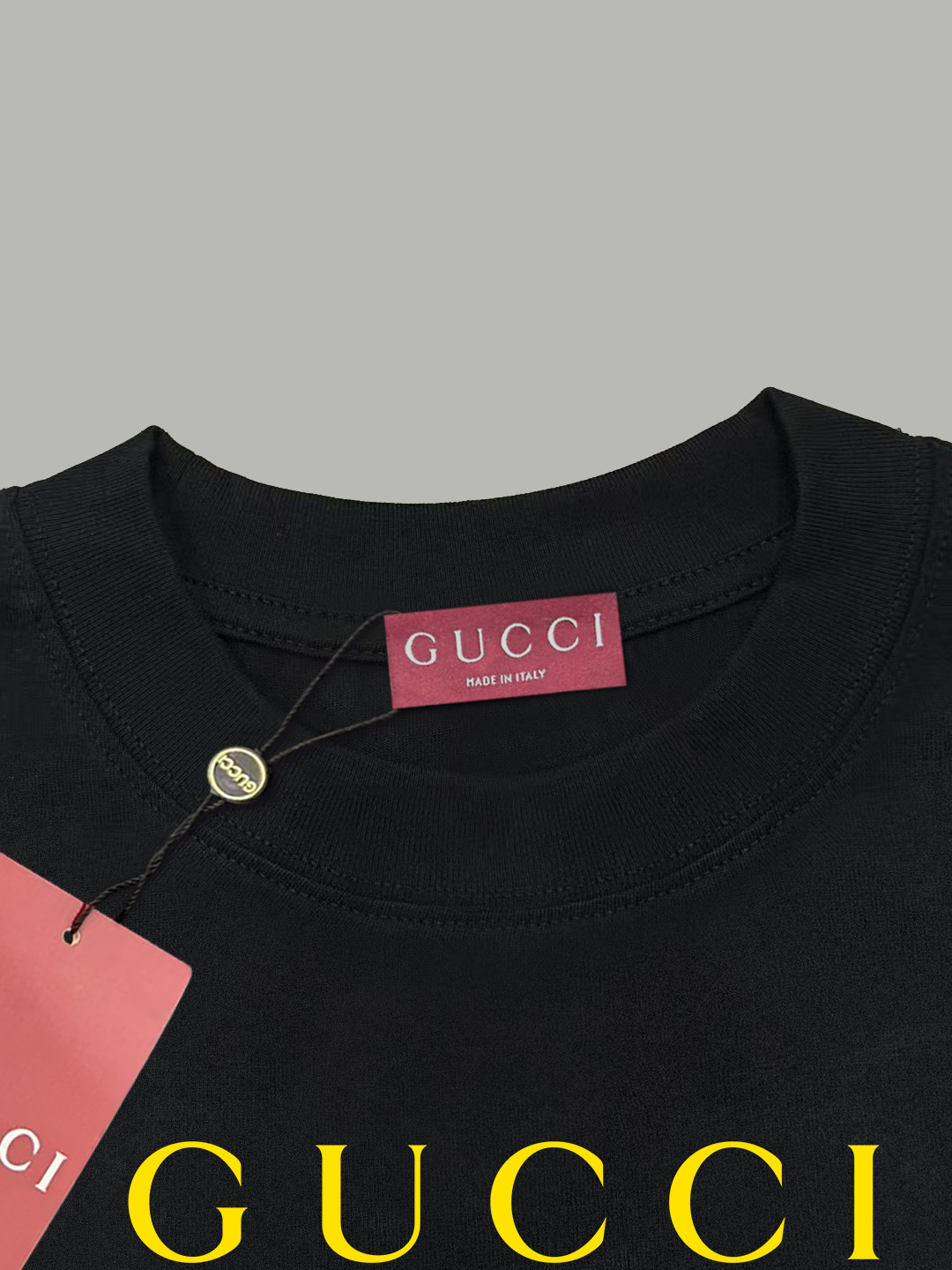 Gucci gucci/古驰《 马年限定星星小马logo》 印花双纱纯棉短袖