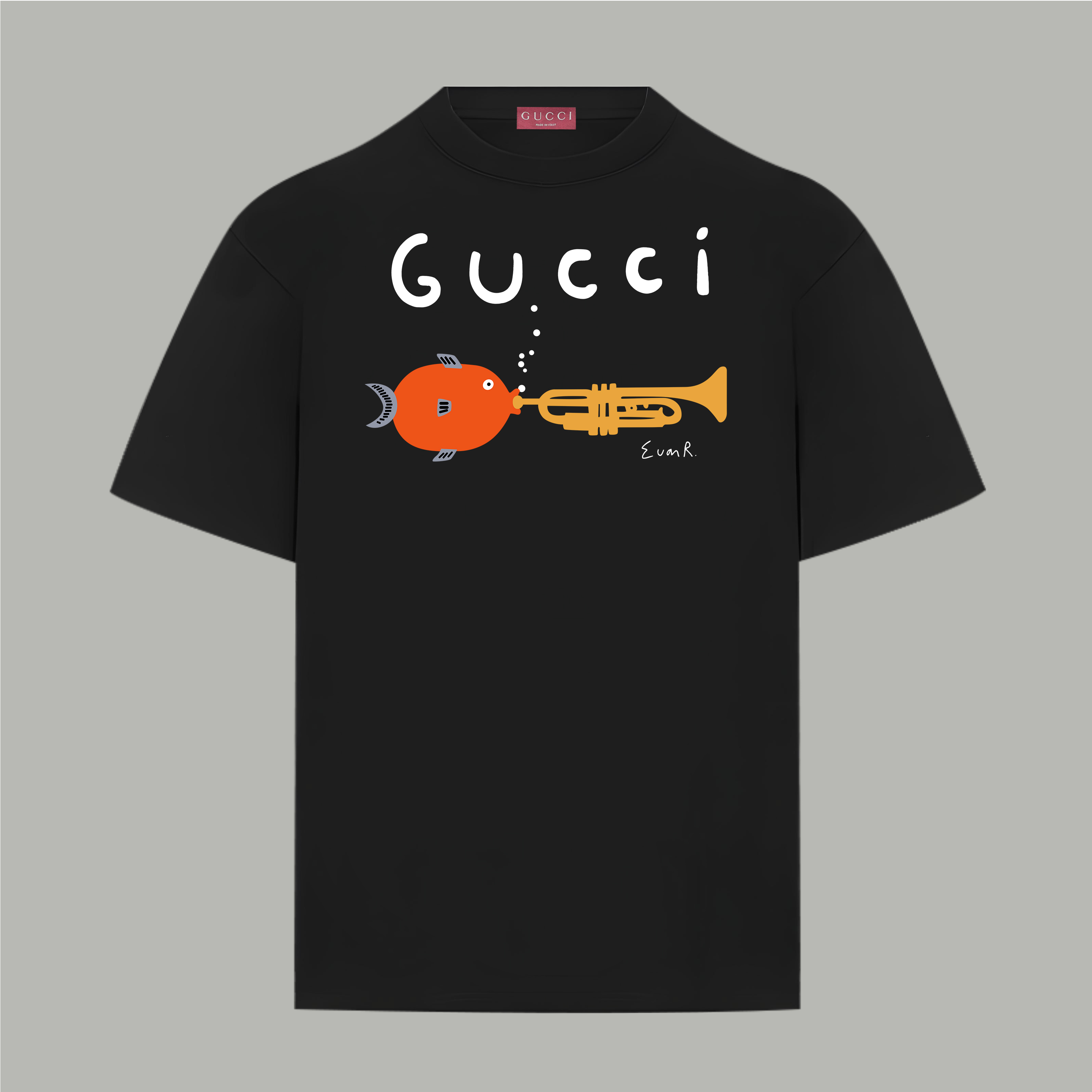 Gucci gucci/古驰《 卡通系列》 印花双纱纯棉短袖