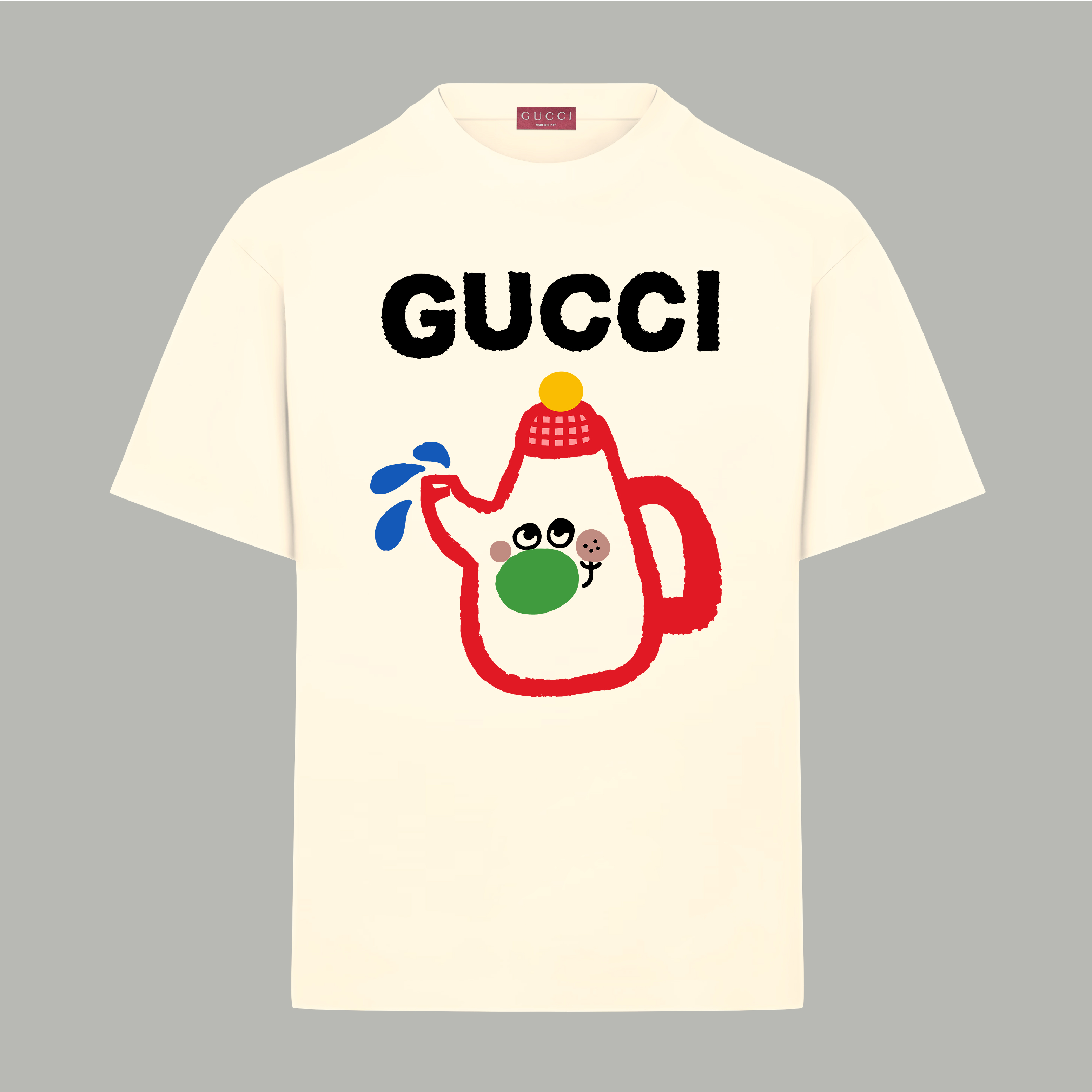 Gucci gucci/古驰《 卡通系列》 印花双纱纯棉短袖