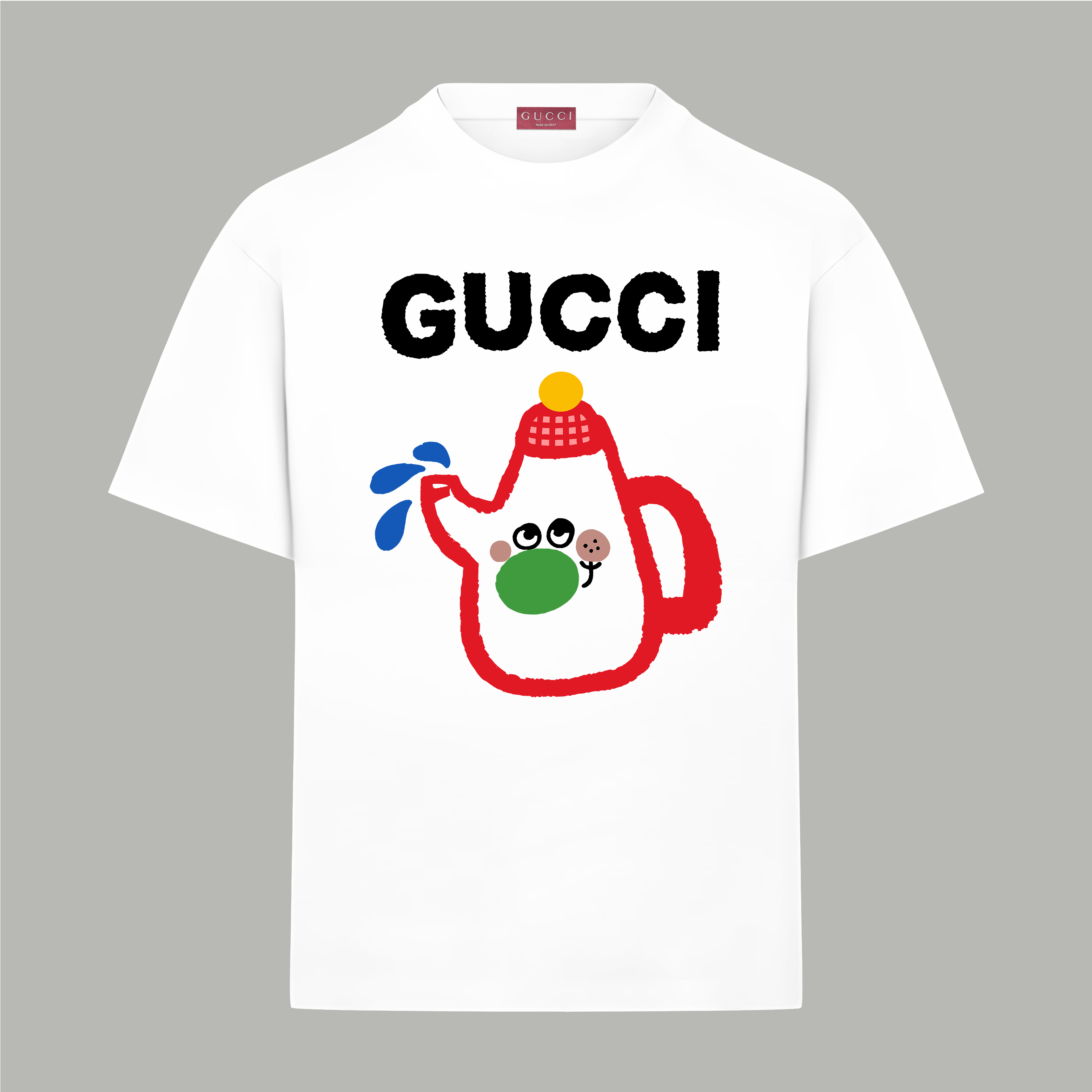 Gucci gucci/古驰《 卡通系列》 印花双纱纯棉短袖