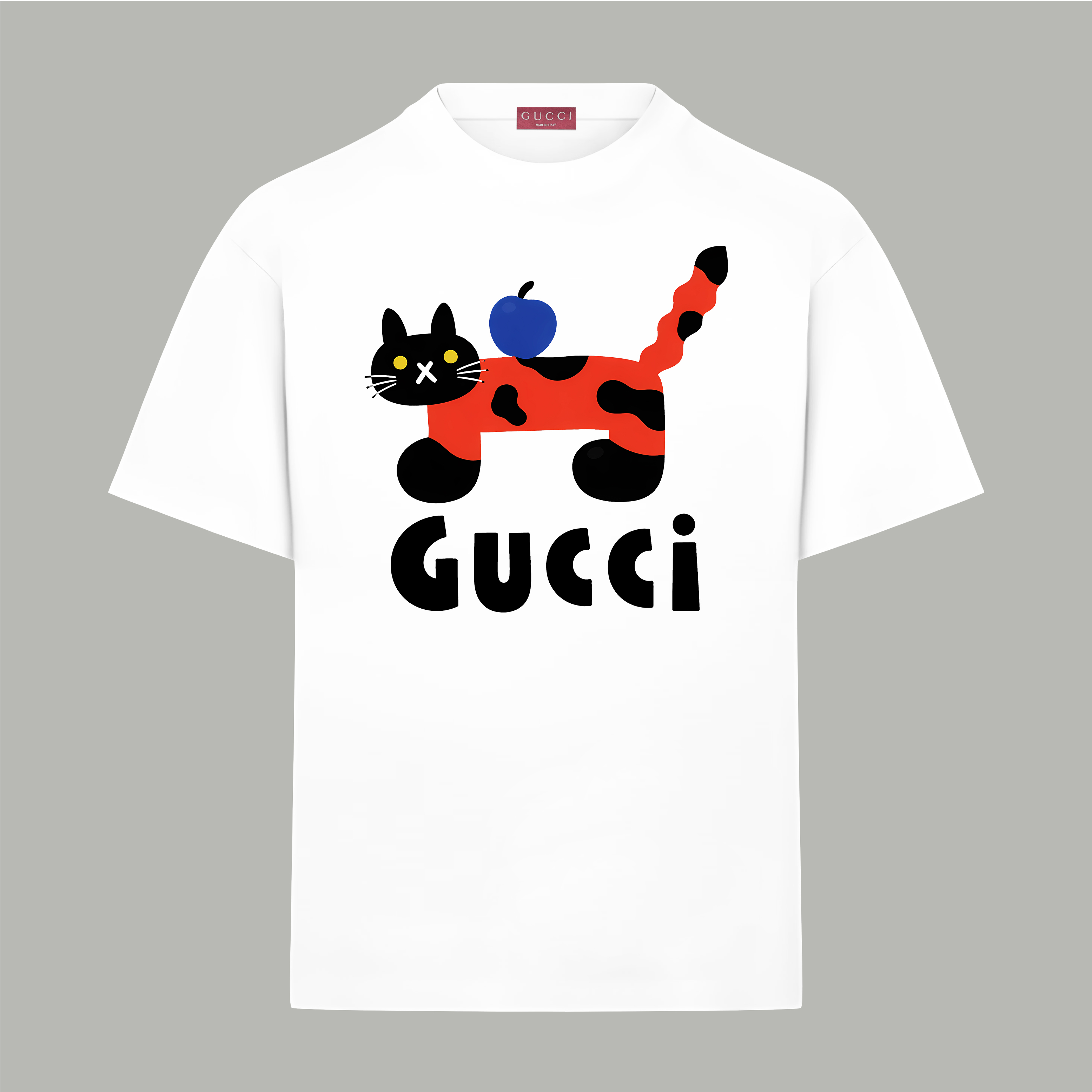 Gucci gucci/古驰《 卡通系列》 印花双纱纯棉短袖