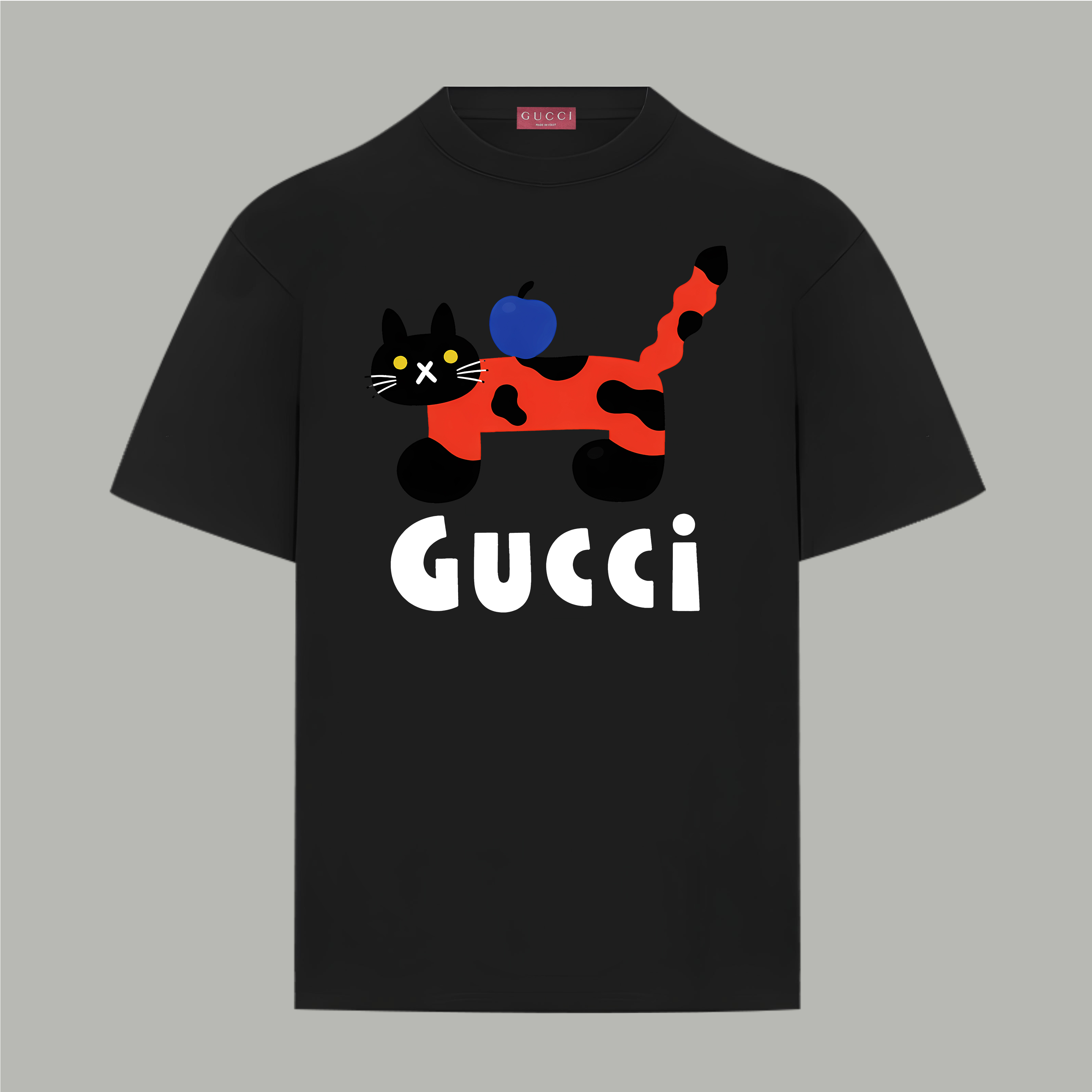Gucci gucci/古驰《 卡通系列》 印花双纱纯棉短袖