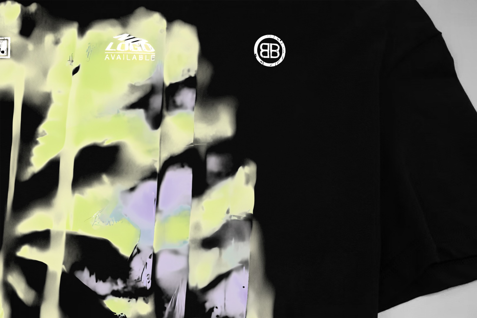 Balenciaga BALENCIAGA/巴黎世家《 限定秀款》 印花双纱纯棉短袖