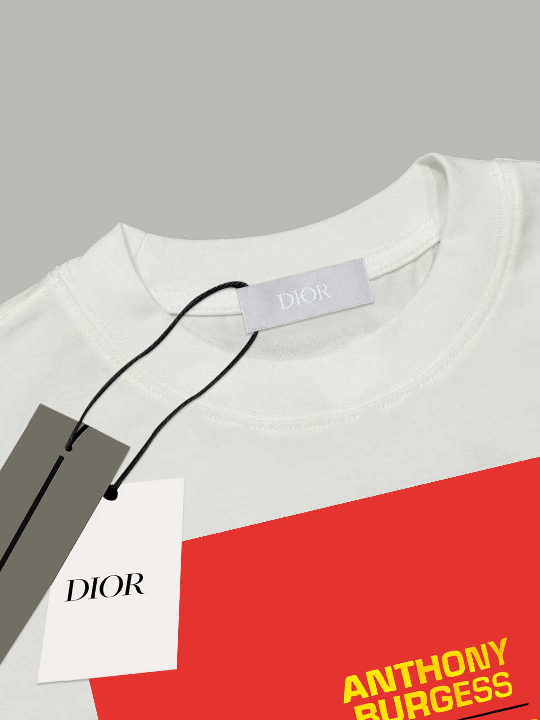 Dior Dior/迪奥 《 限定卡通人像logo字母》 印花双纱纯棉短袖