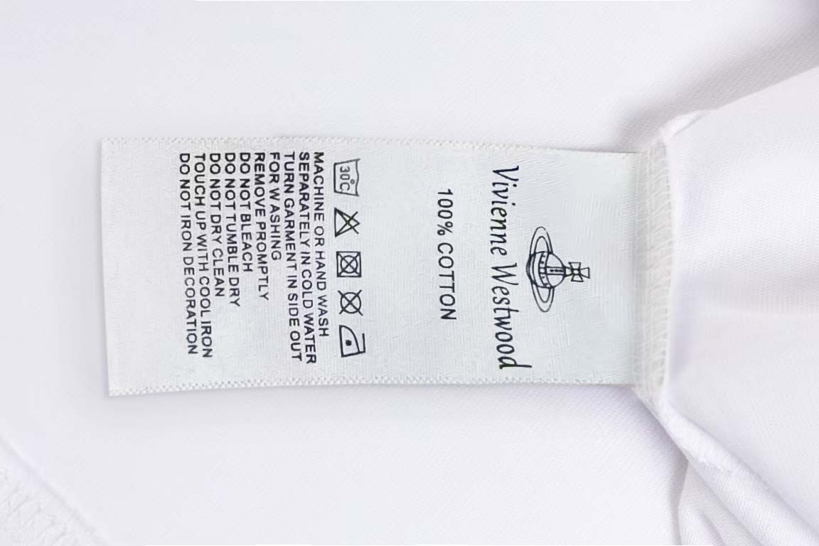 Vivienne Westwood Vivienne Westwood/西太后 《 彩色土星logo图案》 印花双纱纯棉短袖