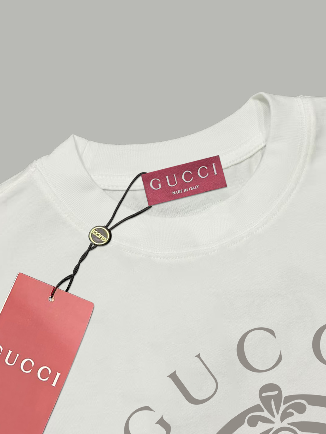 Gucci gucci/古驰《 秀款系列》 印花双纱纯棉短袖