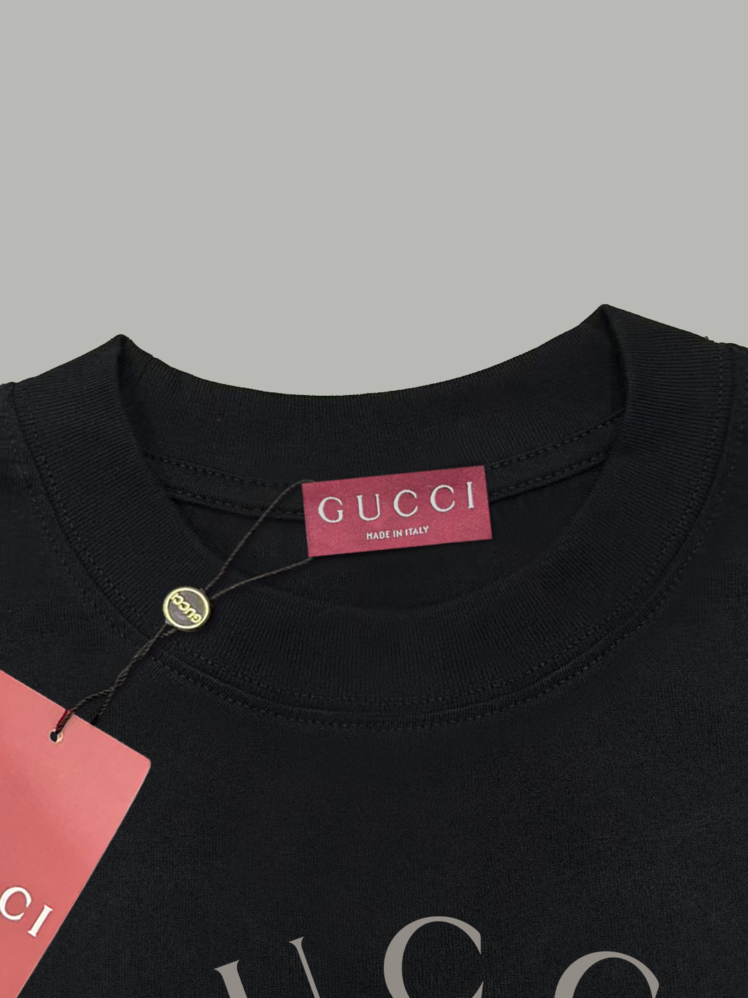 Gucci gucci/古驰《 秀款系列》 印花双纱纯棉短袖