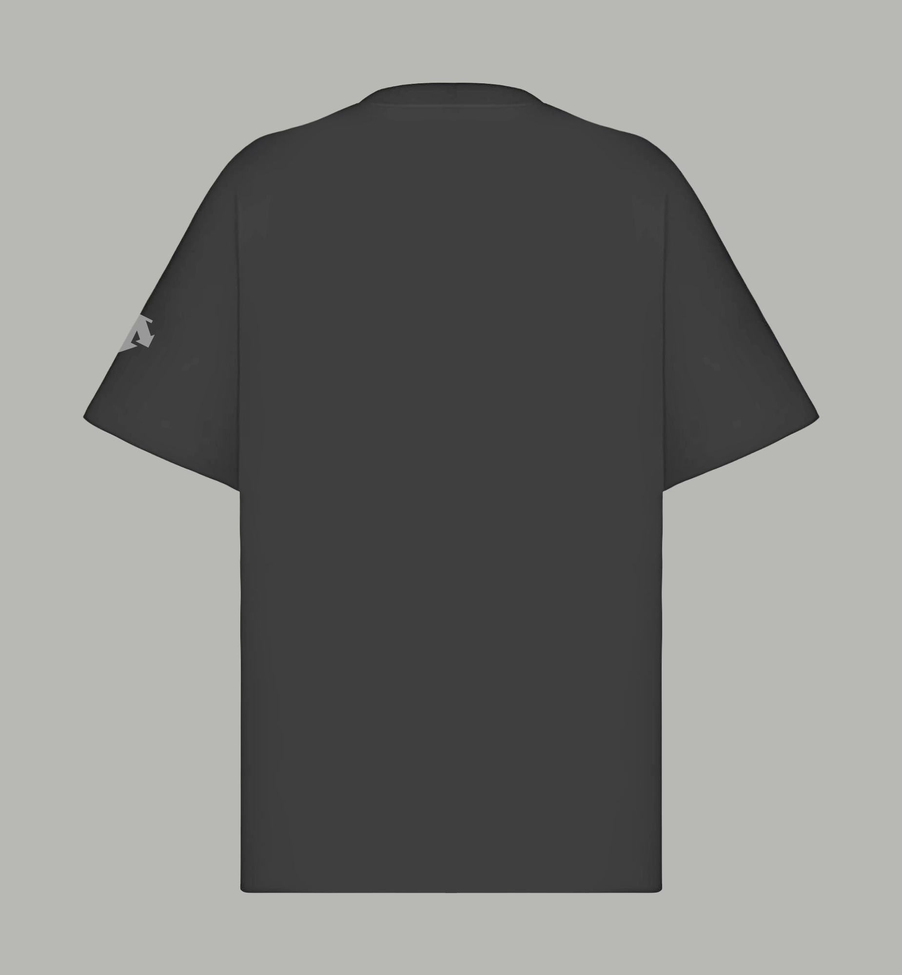 Descente DESCENTE/迪桑特 《 硅胶箭头logo图案》 双纱纯棉短袖