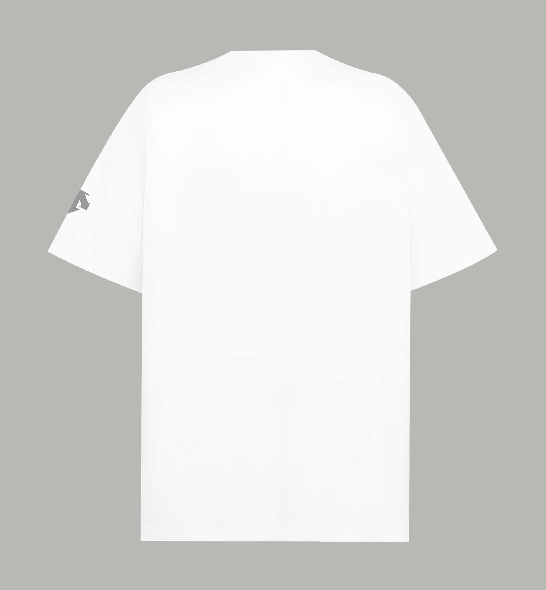 Descente DESCENTE/迪桑特 《 硅胶箭头logo图案》 双纱纯棉短袖