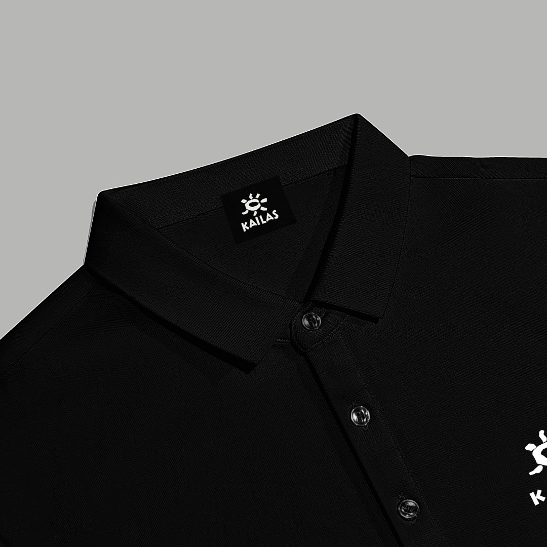 Kailas 款式： KAILAS/凯乐石 硅胶logo字母 翻领Polo衫短袖