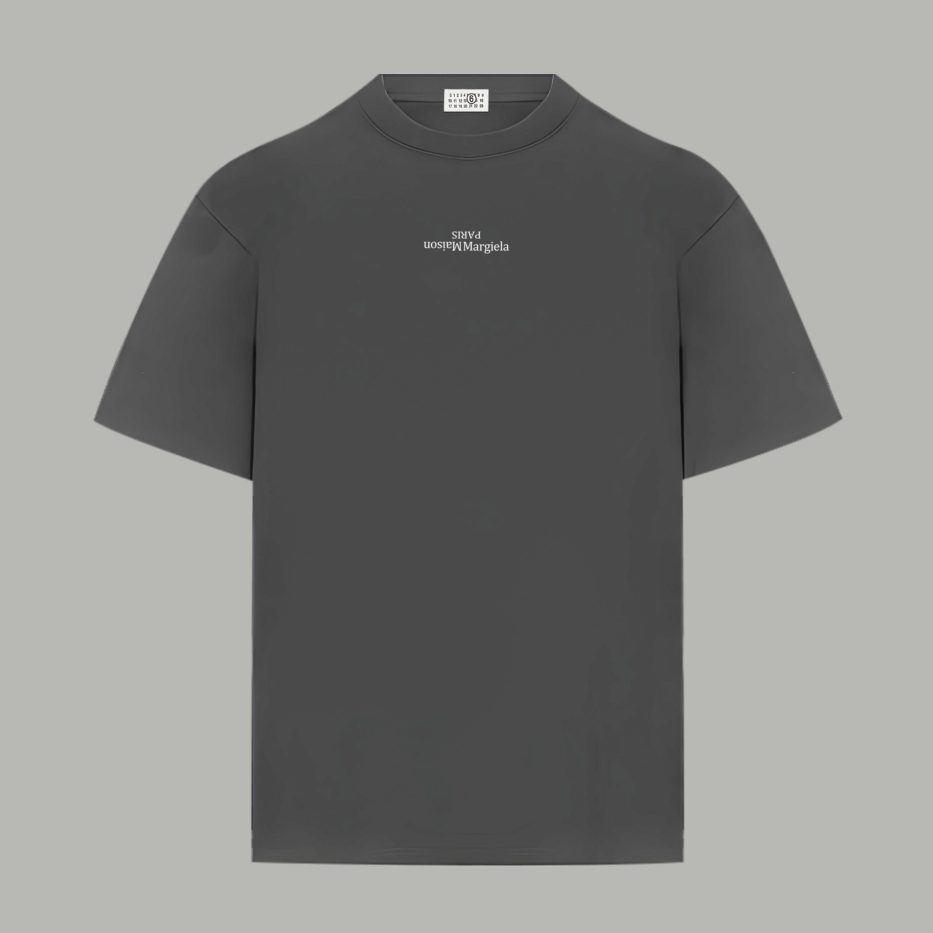 Maison Margiela Magiera MM6/马吉拉 《 数字logo》 印花双纱纯棉短袖