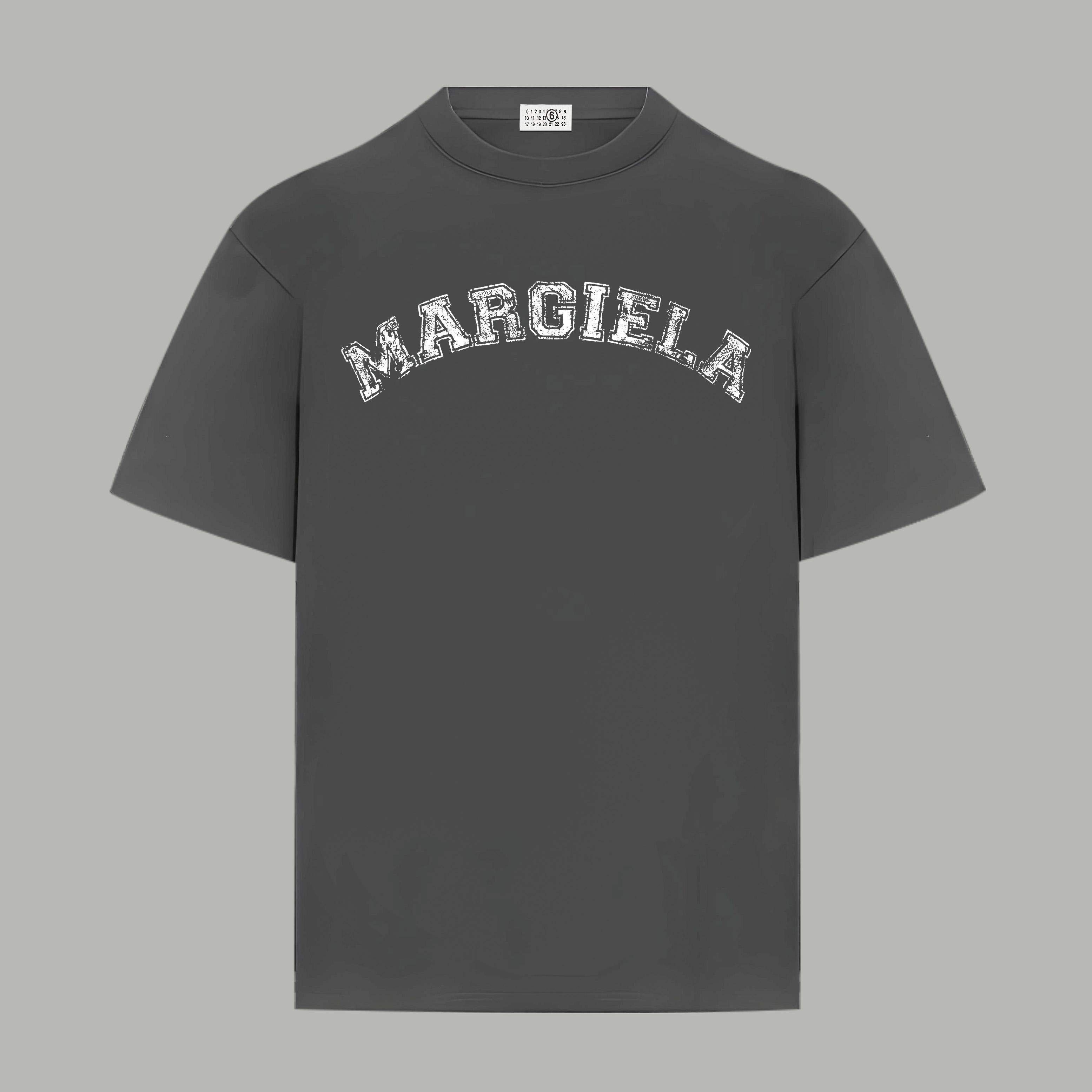 Maison Margiela Magiera MM6/马吉拉 《 数字logo》 印花双纱纯棉短袖