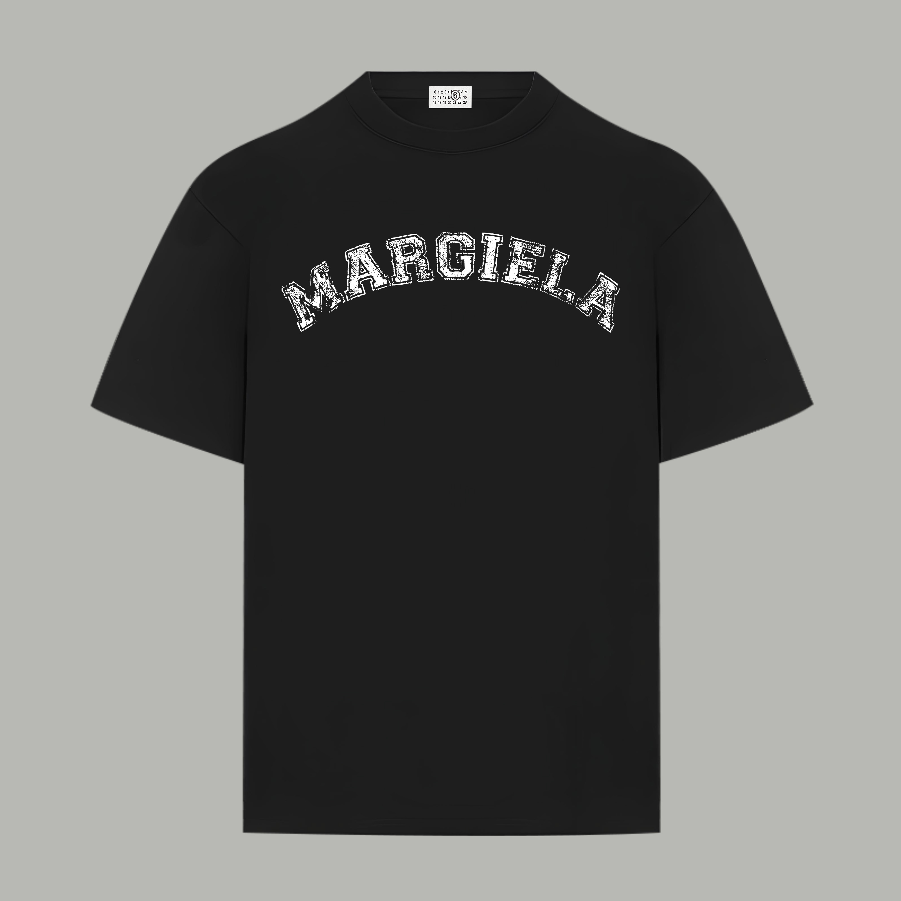 Maison Margiela Magiera MM6/马吉拉 《 数字logo》 印花双纱纯棉短袖