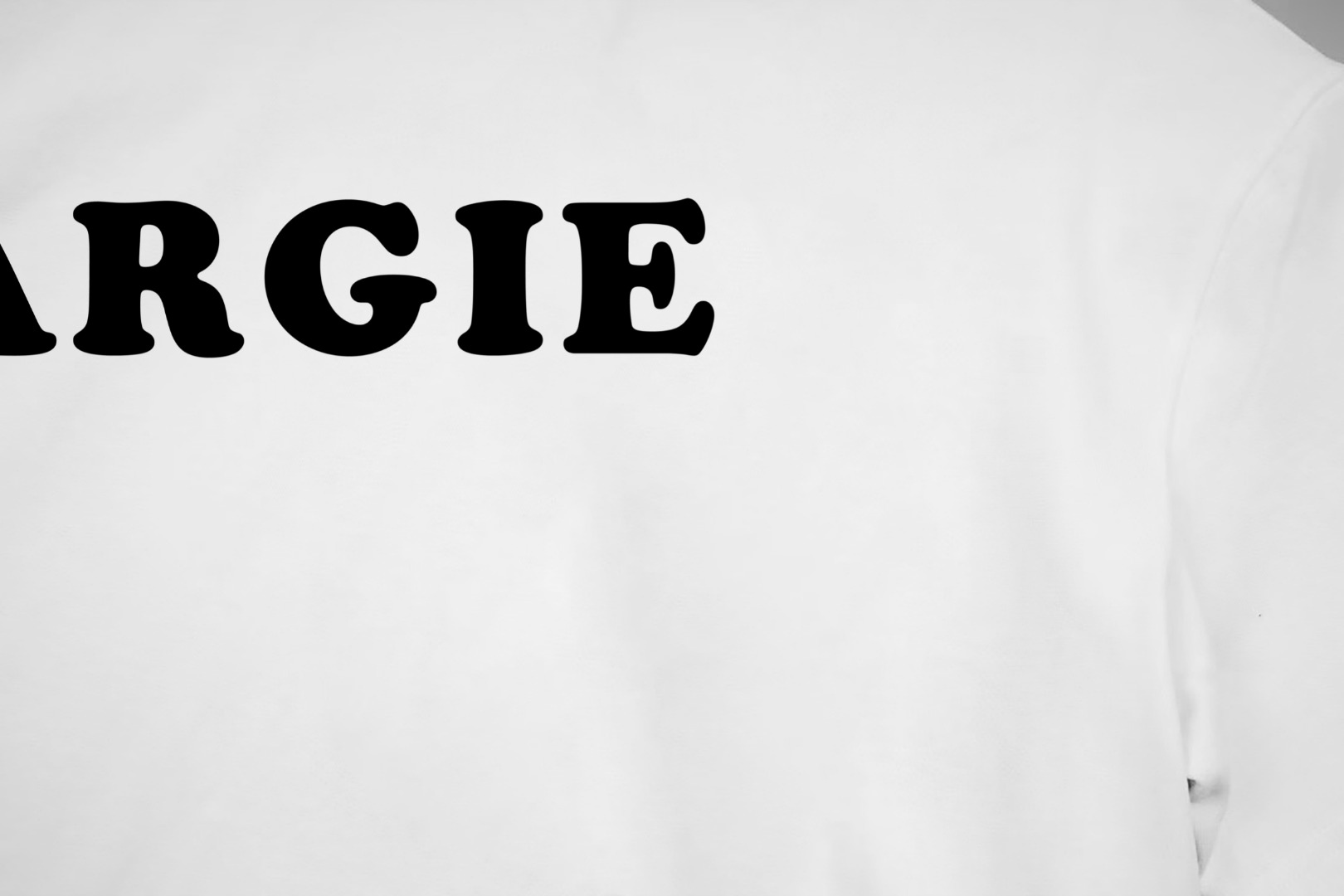 Maison Margiela Magiera MM6/马吉拉 《 数字字母logo》 印花双纱纯棉短袖
