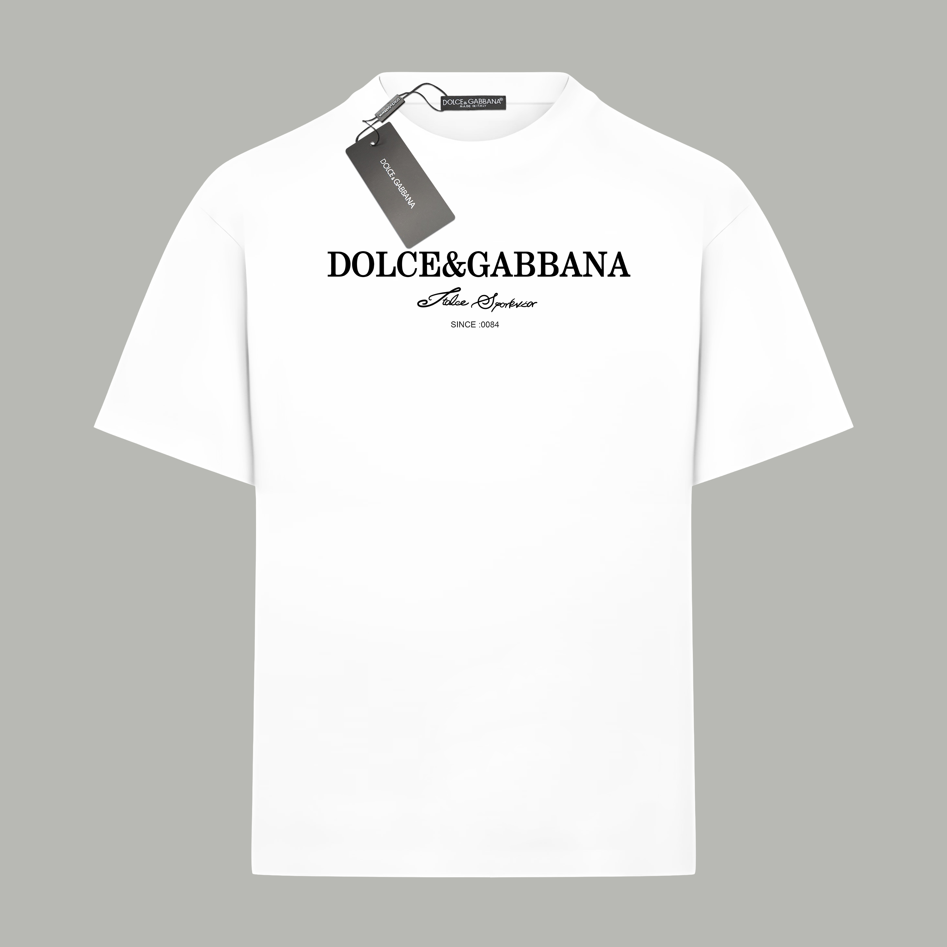 Dolce & Gabbana 杜嘉班纳Dolce&Gabbana 《 限定秀款 》 印花双纱纯棉短袖