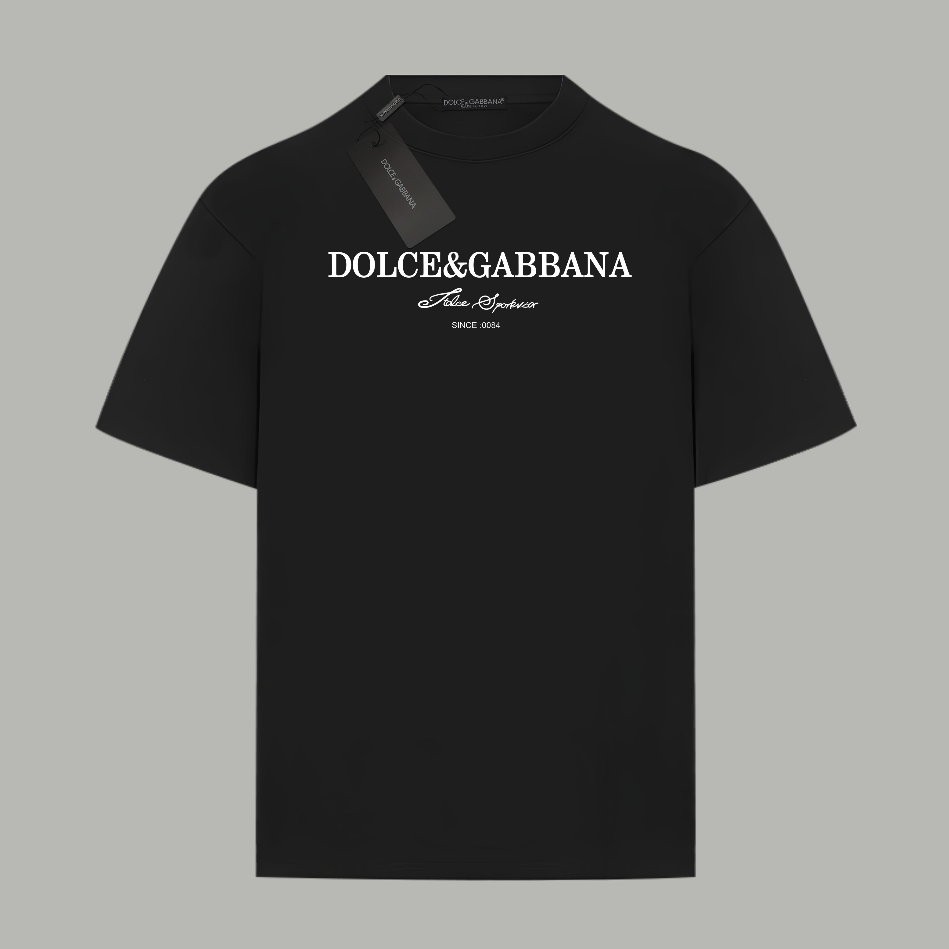 Dolce & Gabbana 杜嘉班纳Dolce&Gabbana 《 限定秀款 》 印花双纱纯棉短袖