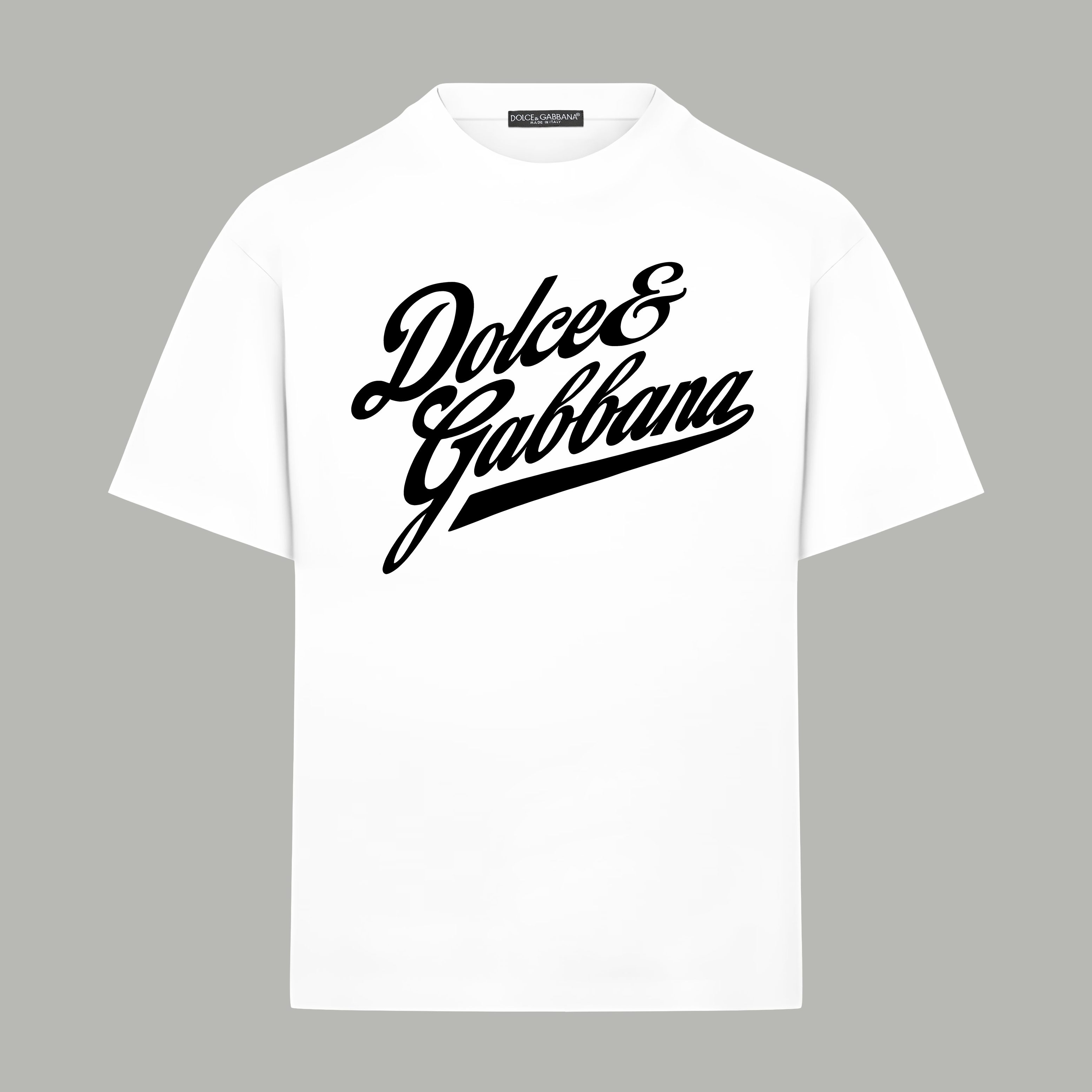 Dolce & Gabbana 杜嘉班纳Dolce&Gabbana 《 限定秀款 》 印花双纱纯棉短袖