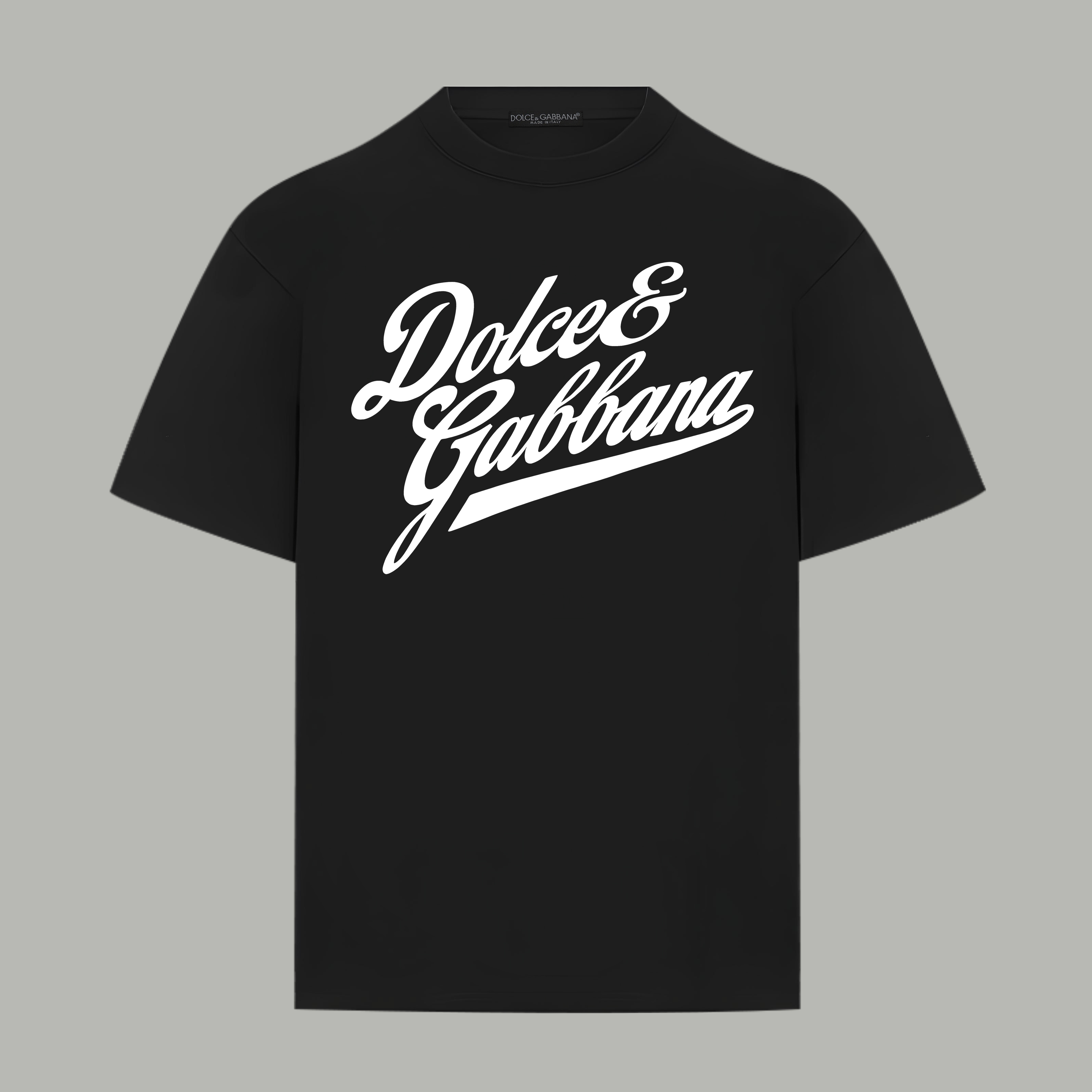 Dolce & Gabbana 杜嘉班纳Dolce&Gabbana 《 限定秀款 》 印花双纱纯棉短袖