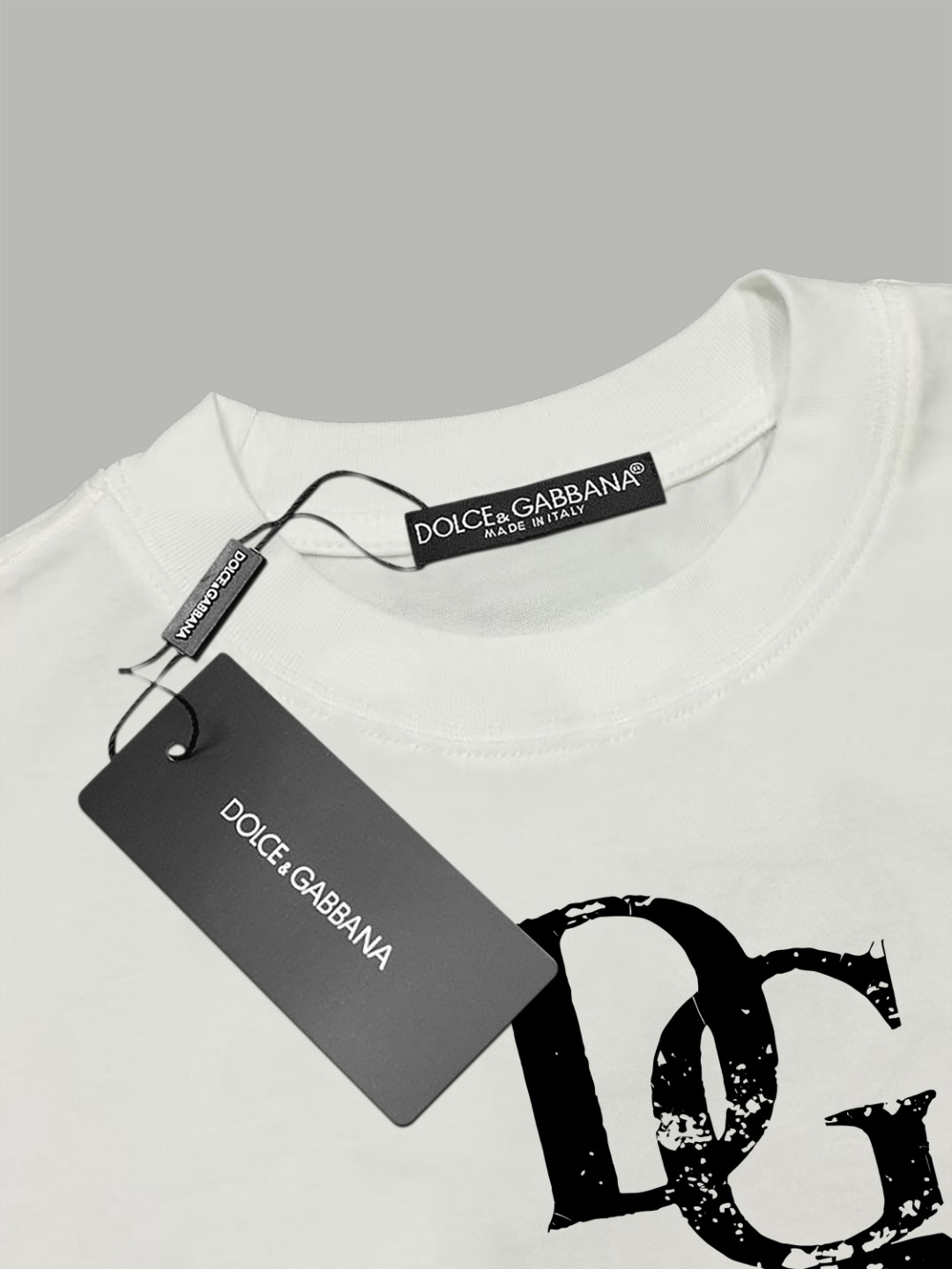 Dolce & Gabbana 杜嘉班纳Dolce&Gabbana 《 限定秀款 》 印花双纱纯棉短袖