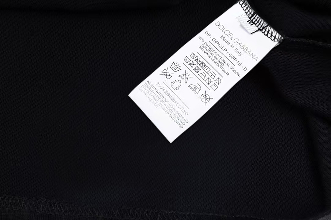 Dolce & Gabbana 杜嘉班纳Dolce&Gabbana 《 限定秀款 》 印花双纱纯棉短袖