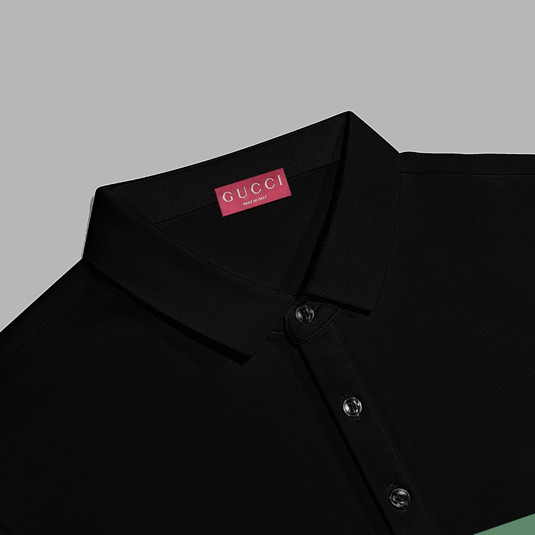 Gucci 款式： gucci/古驰 翻领Polo衫短袖