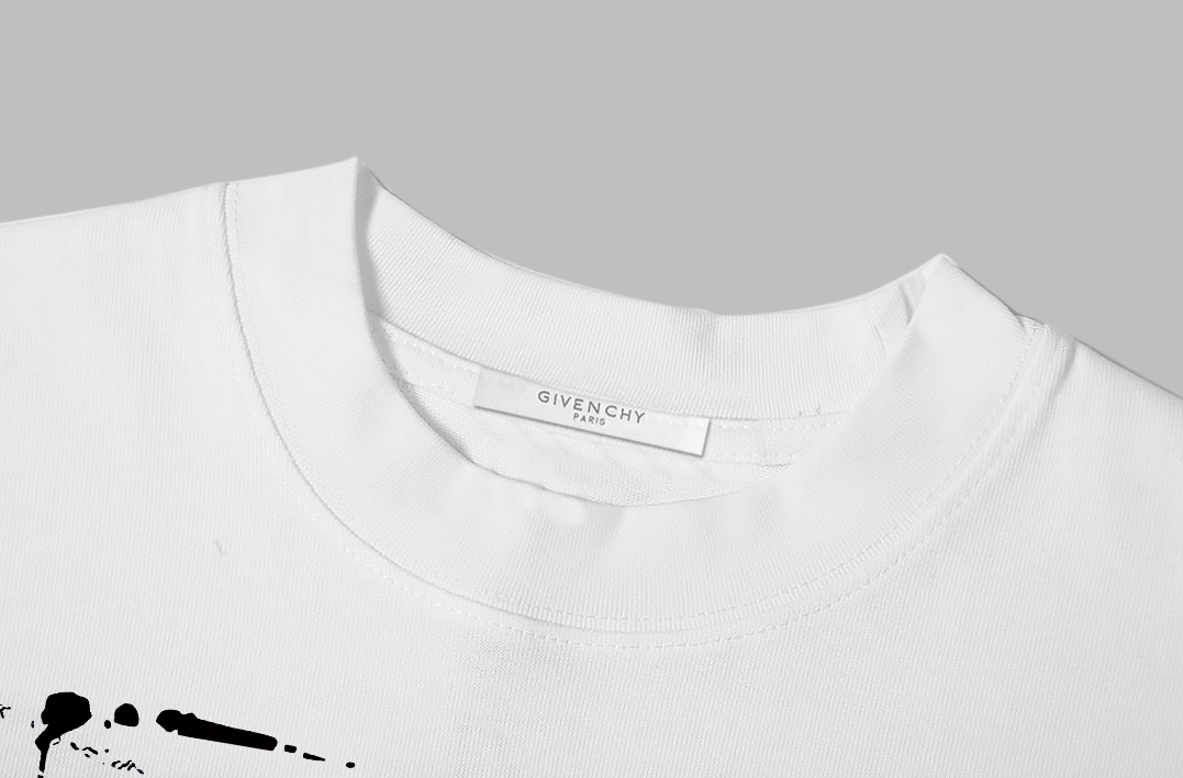 Givenchy GIVENCHY/纪梵希 《 重影字母logo》 印花双纱纯棉无袖背心
