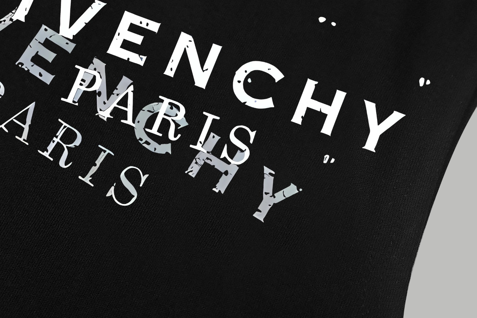 Givenchy GIVENCHY/纪梵希 《 重影字母logo》 印花双纱纯棉无袖背心