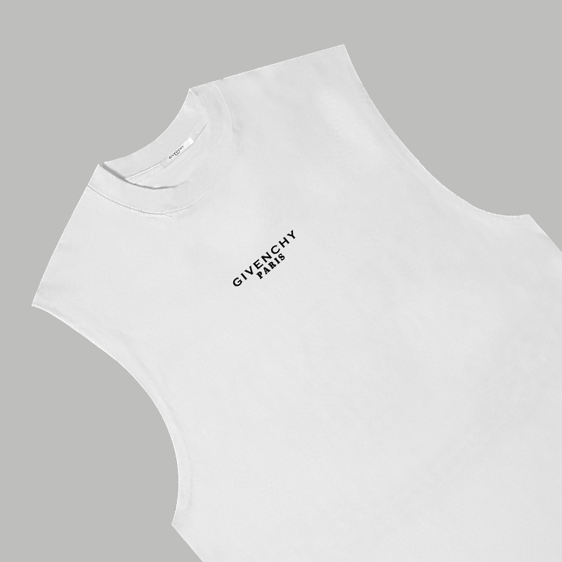 Givenchy GIVENCHY/纪梵希 《 字母logo》 硅胶双纱纯棉无袖背心