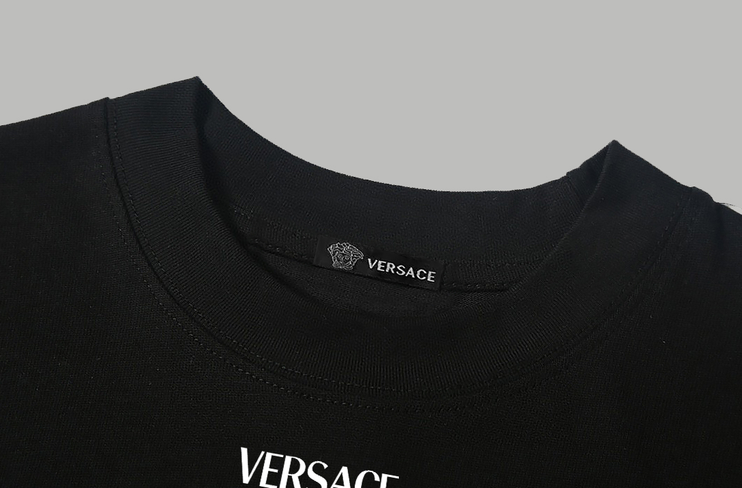 Versace VERSACE/范思哲 《 字母logo》 硅胶双纱纯棉无袖背心