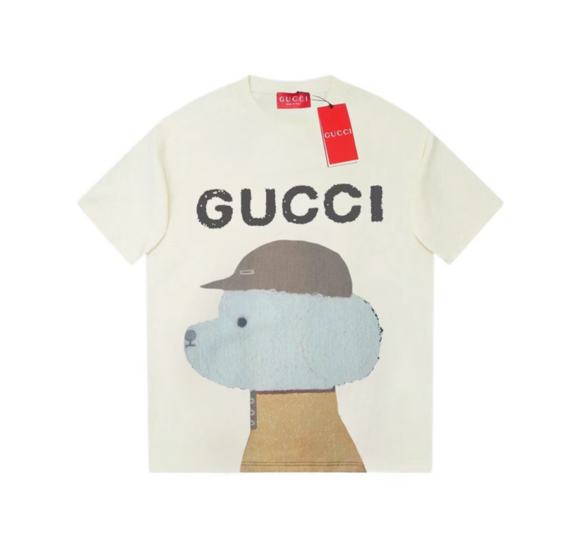 Gucci 2025 nueva colección de principios de primavera, algodón puro personalizado de 270g doble hilo, tratado con lavad…