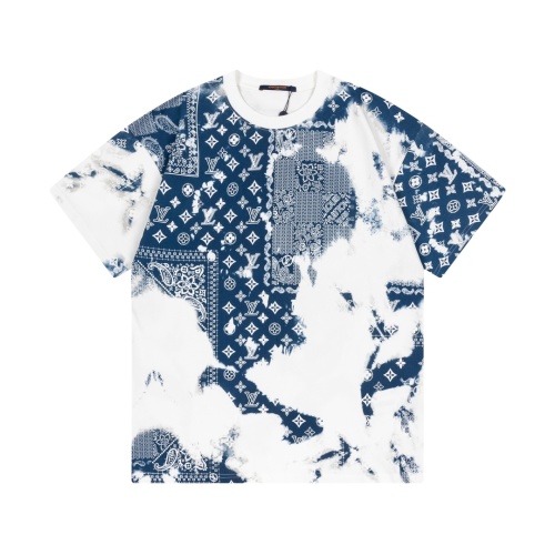 Louis Vuitton 2025 Early Spring Paisley Logo Print Cotton T-Shirt 1 Louis Vuitton 2025 Early Spring Paisley Logo Print Cotton T-Shirt