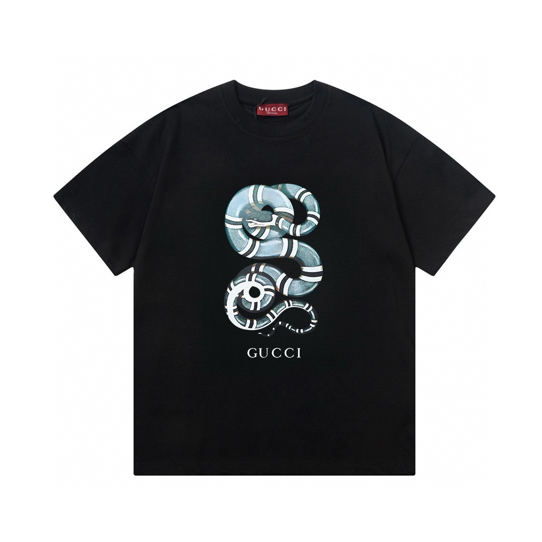 Gucci 古驰 2025 nueva colección serie limitada del año de la serpiente, logo de letras con patrón de serpiente enroscada,…