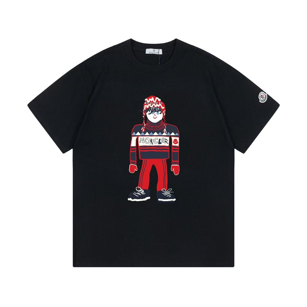 (Entrega al día siguiente) Moncler 蒙口 2025 Nuevo estilo, logo de letras con figura de moda, parche personalizado en la …