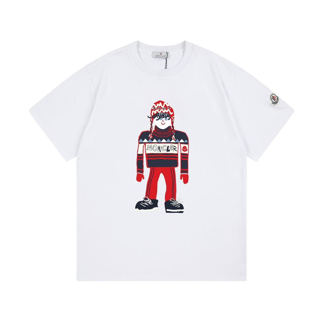 (Entrega al día siguiente) Moncler 蒙口 2025 Nuevo estilo, logo de letras con figura de moda, parche personalizado en la …