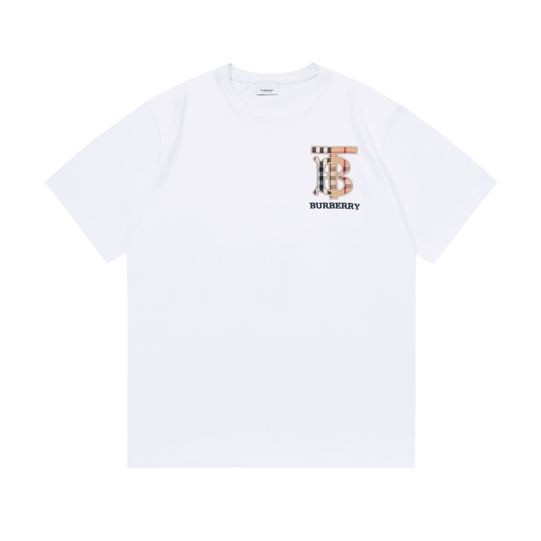 Burberry 2025 nuevo estilo clásico a cuadros con el logotipo de la letra TB, el mismo estilo para hombres y mujeres, ca…