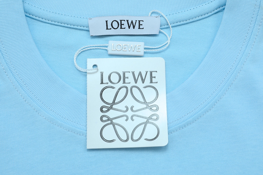 p105 LOEWE 罗意威 2025新款 轻奢主义 高密度刺绣字母logo 男女同款 长袖t恤
·定制300克100％双纱纯棉面料
·定染32支双股螺纹
·领标吊牌主唛三标齐全
颜色：蓝色
尺码：XS S M L
