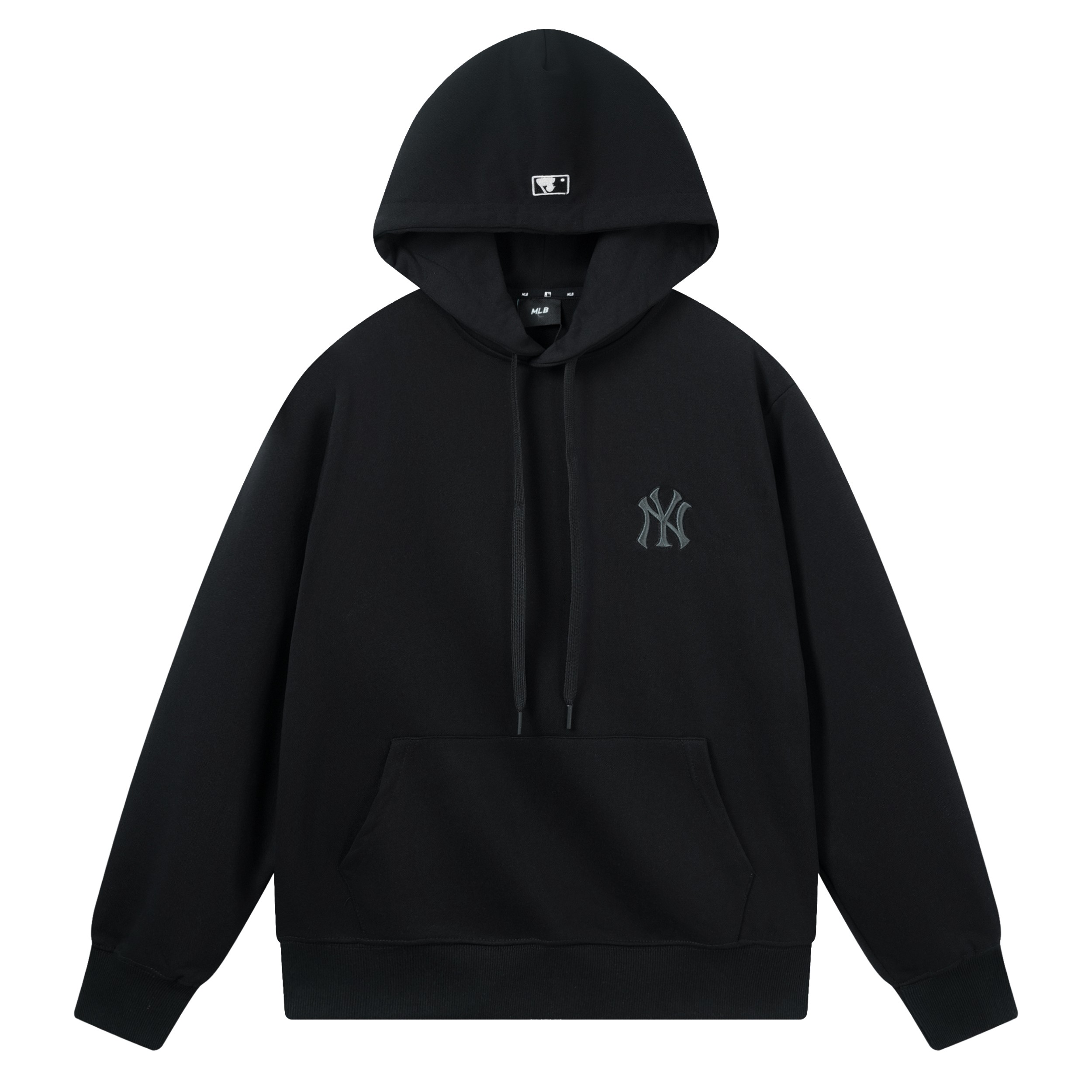 V857# MLB官方男女情侣复古老花大LOGO连帽套头卫衣25秋季新款HDM04 面料:380克纯棉羊毛圈 颜色: 黑色 奶油色 (建议110斤以内) M(建议130斤以内) L(建议150斤以内) xL(建议170斤以内) xxL(建议200斤以内)