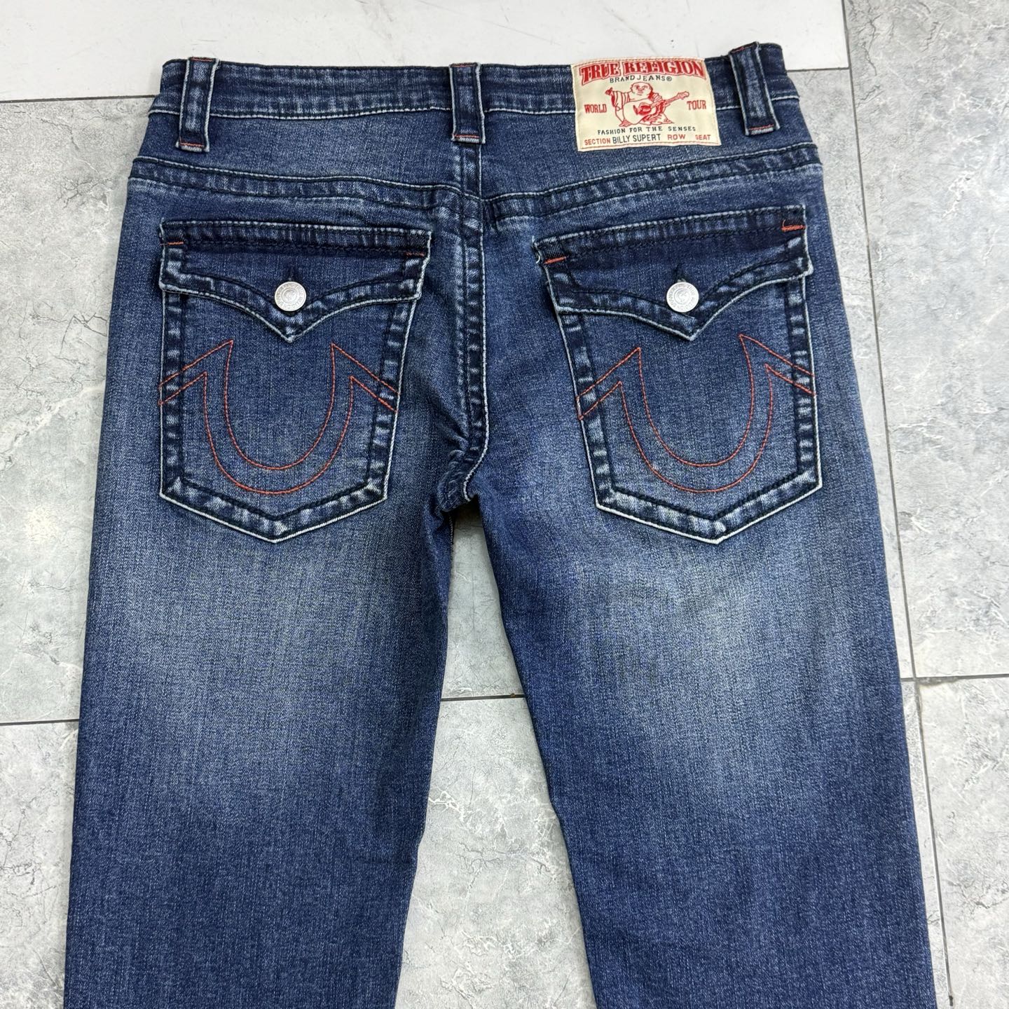True Religion Men's Jeans - Slim Fit, Dark Wash, Sizes 30-40, New Style 5 i1752314333189 1364 0 4