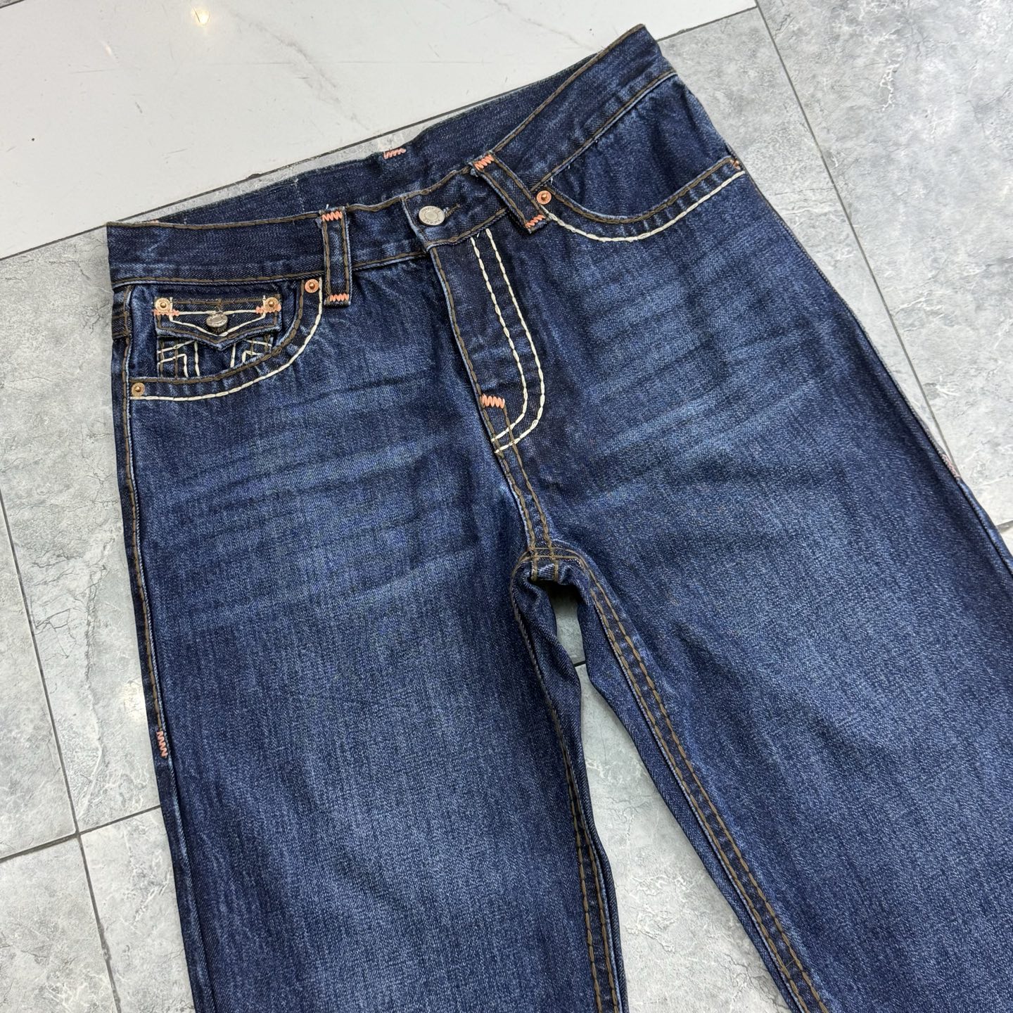 True Religion Men's Jeans - Classic Straight Leg Fit, Available in Multiple Sizes 3 i1752314383628 8158 0 1