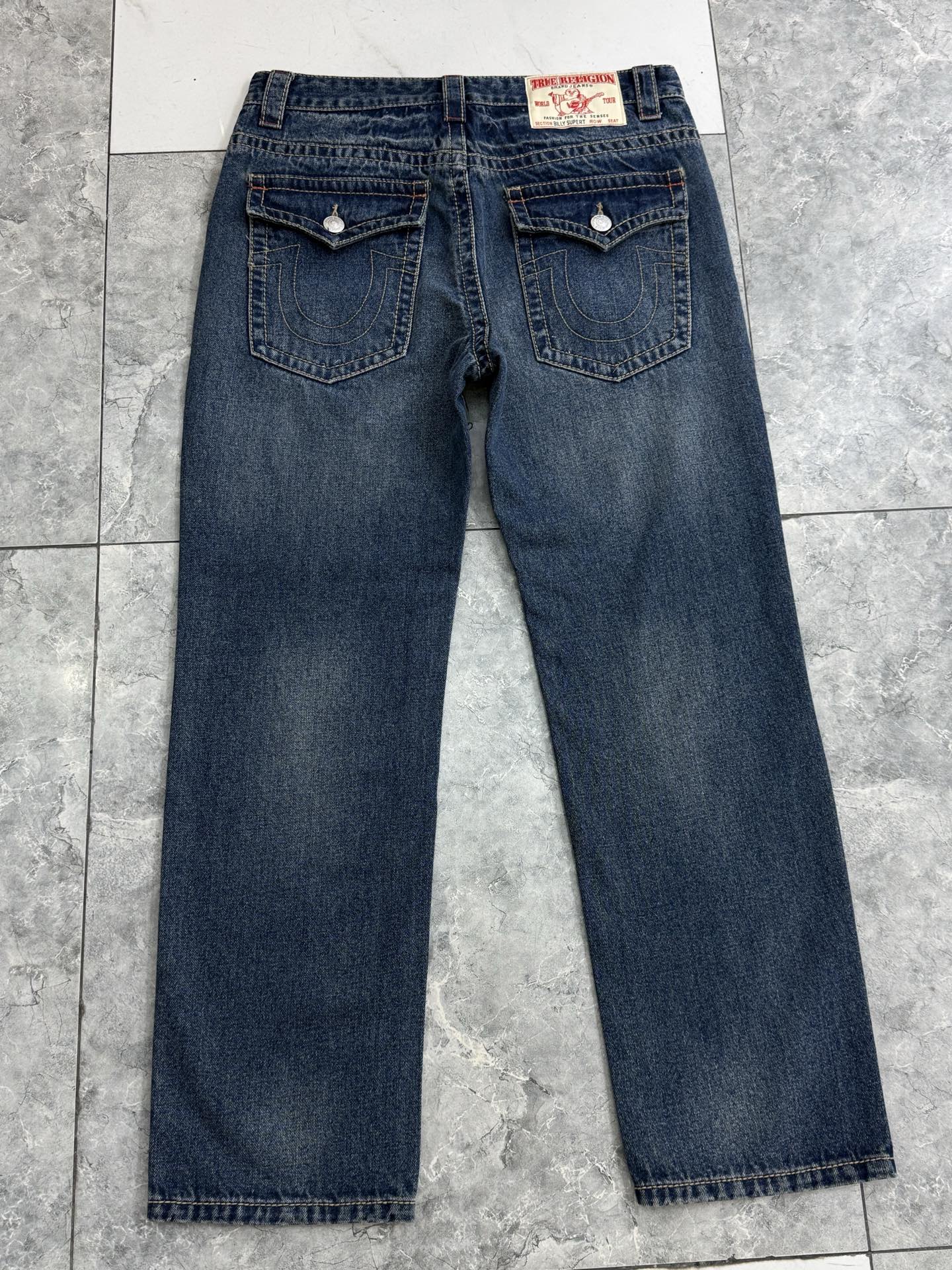 True Religion Men's Straight Leg Jeans Distressed Denim 6 i1752314456584 8018 0 5