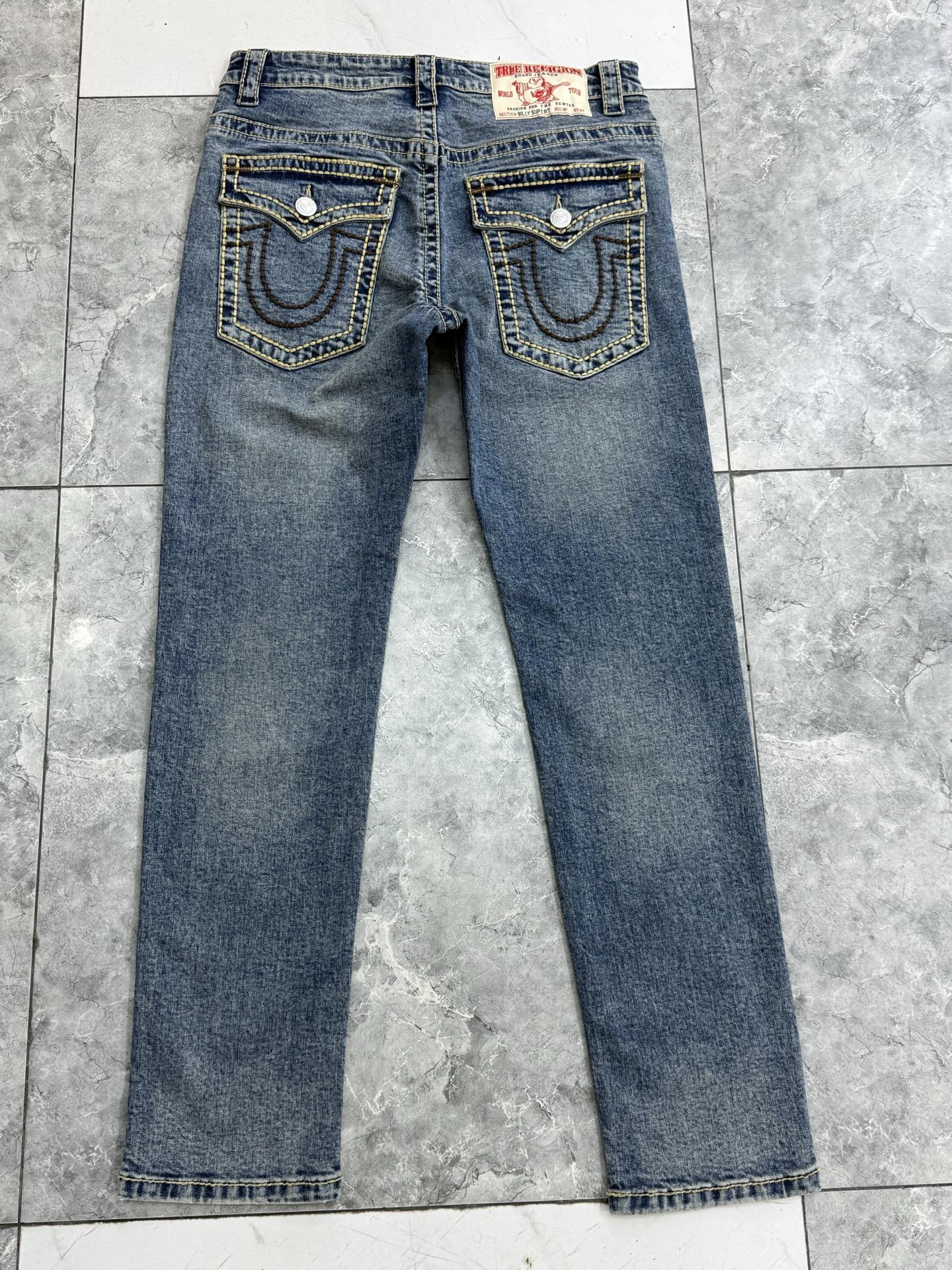 True Religion Jeans New Style Denim Pants Straight Leg For Men Size 30-40 6 i1752314485671 75 0 5