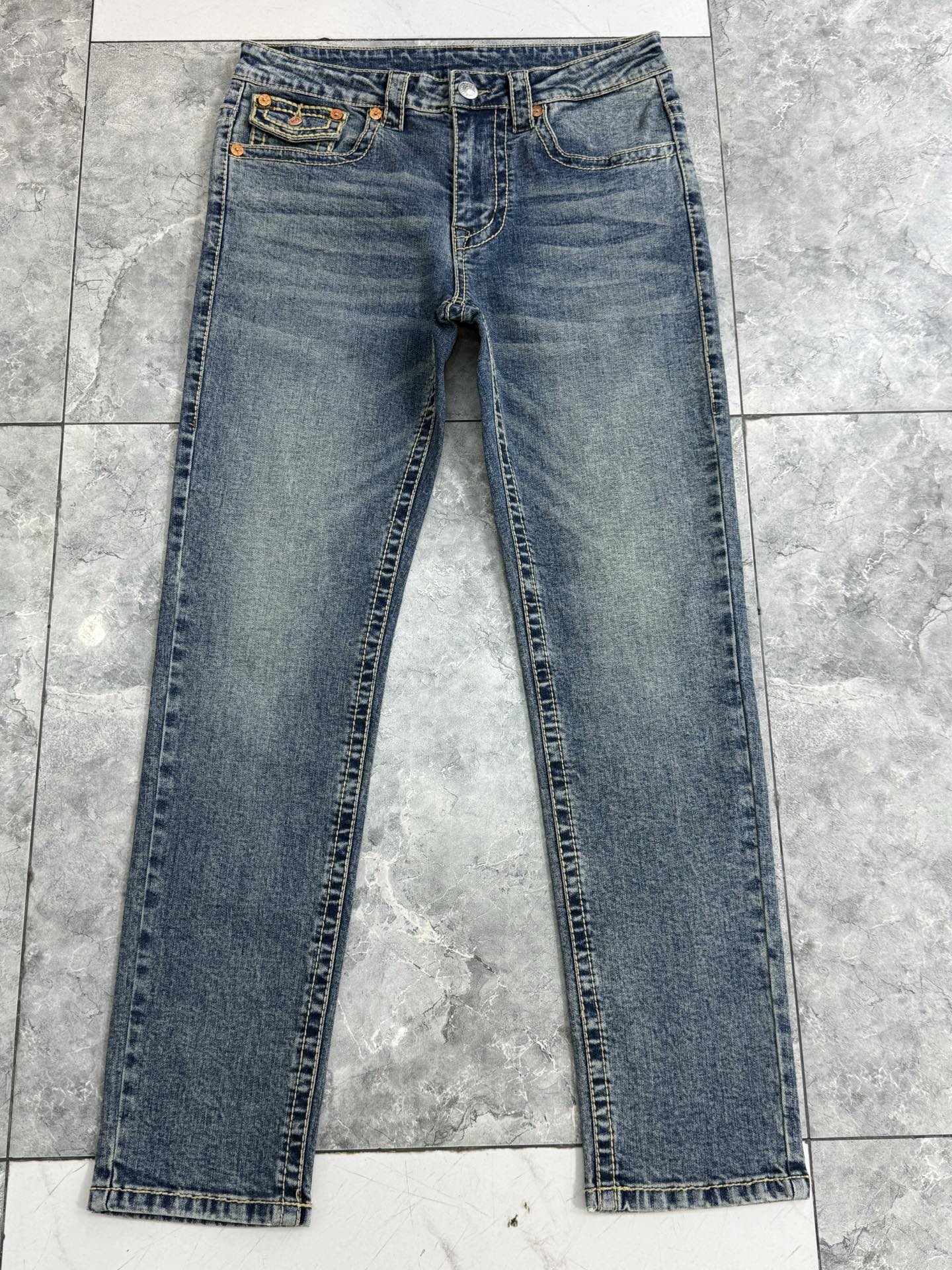 True Religion Jeans New Style Denim Pants Straight Leg For Men Size 30-40 1 i1752314485735 9659 0 0